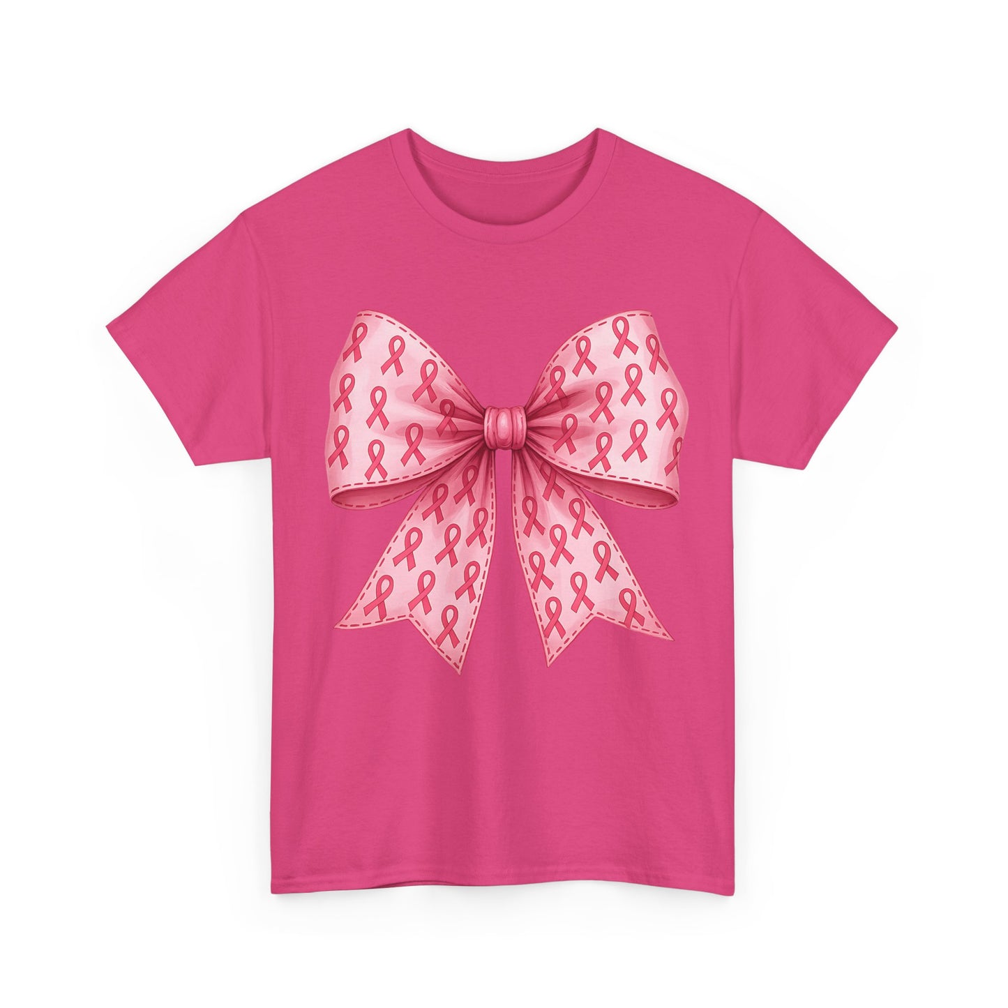 Breast Cancer Bow Tee