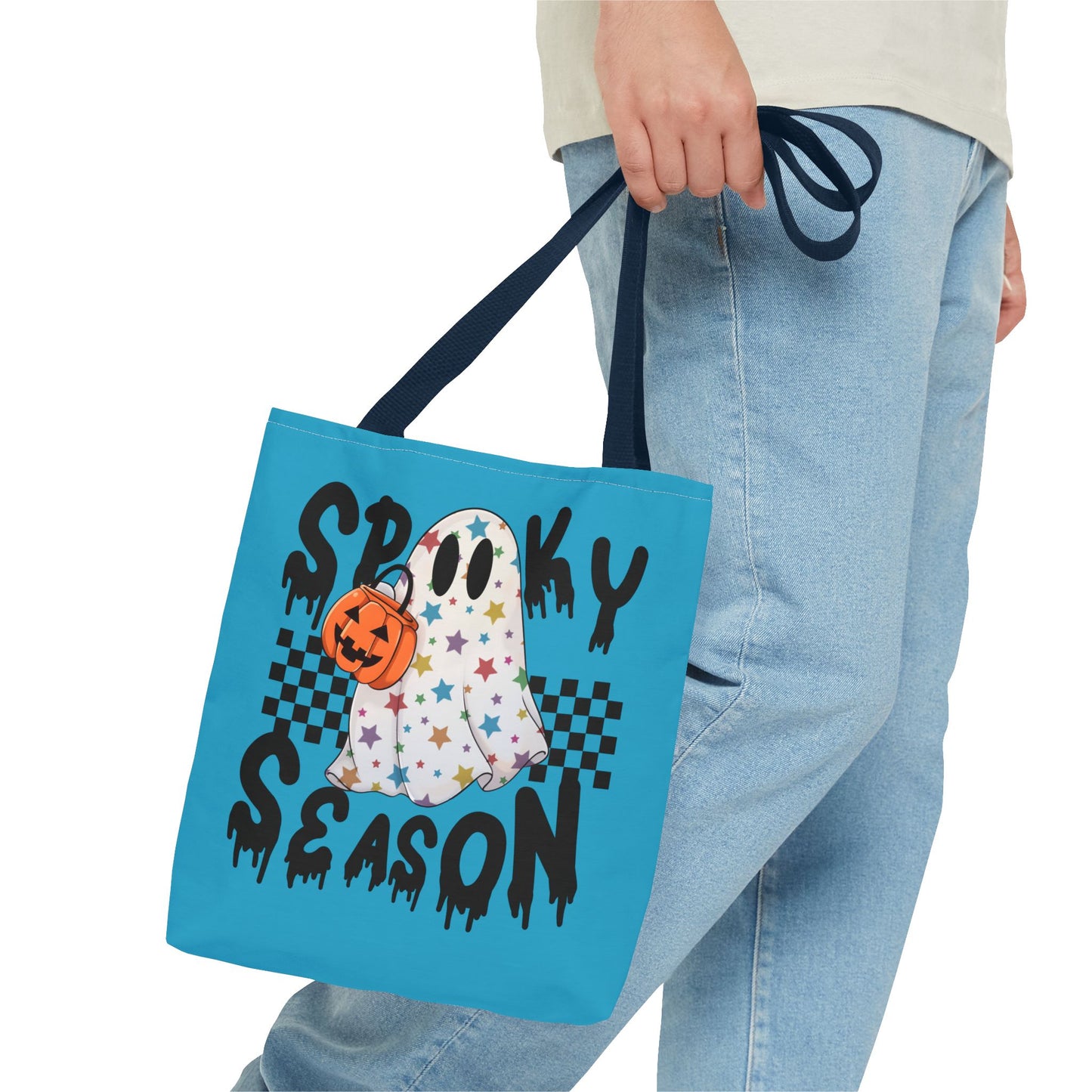 Ghost Tote Bag - Spooky Season Halloween Accessory