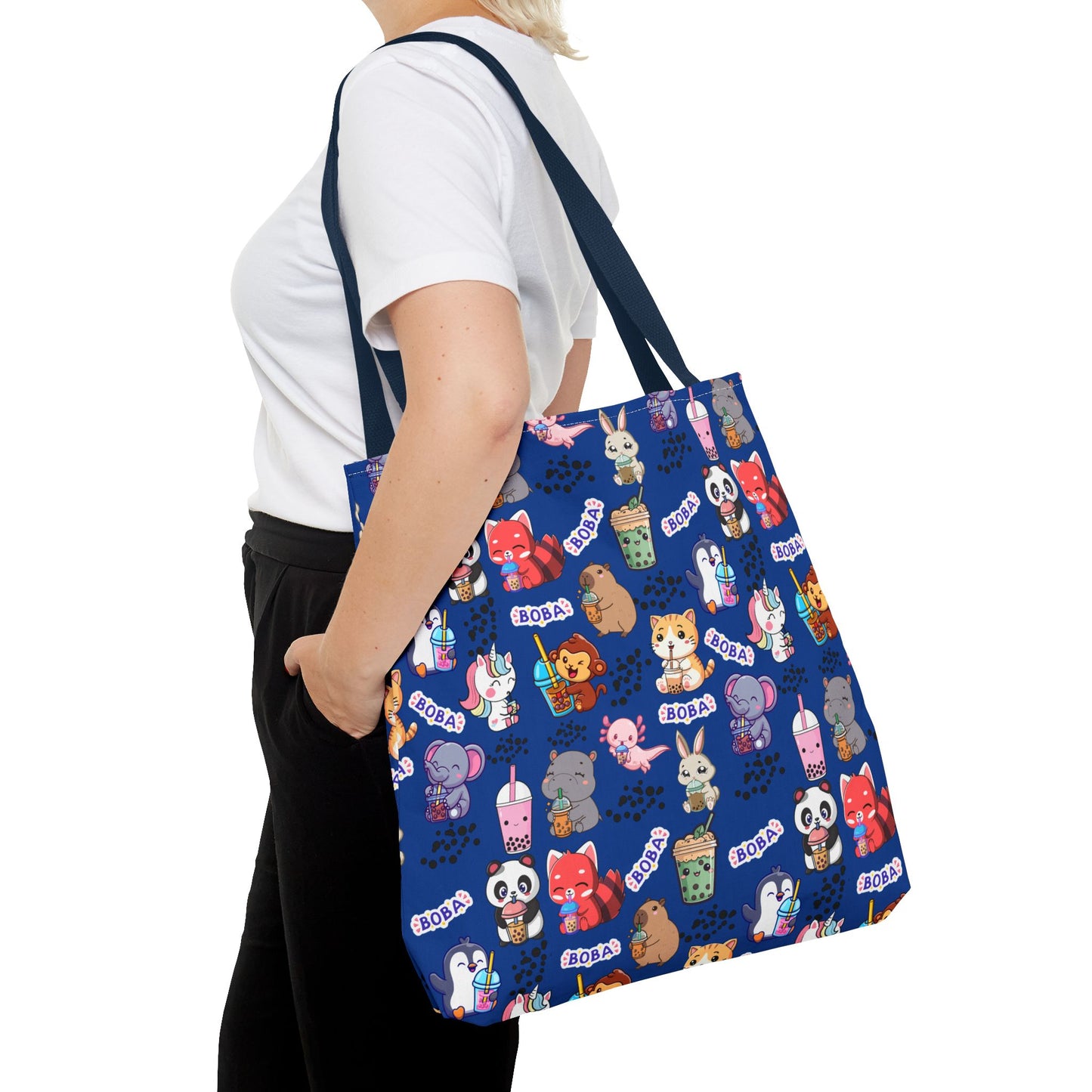 Boba Animal Tote Bag