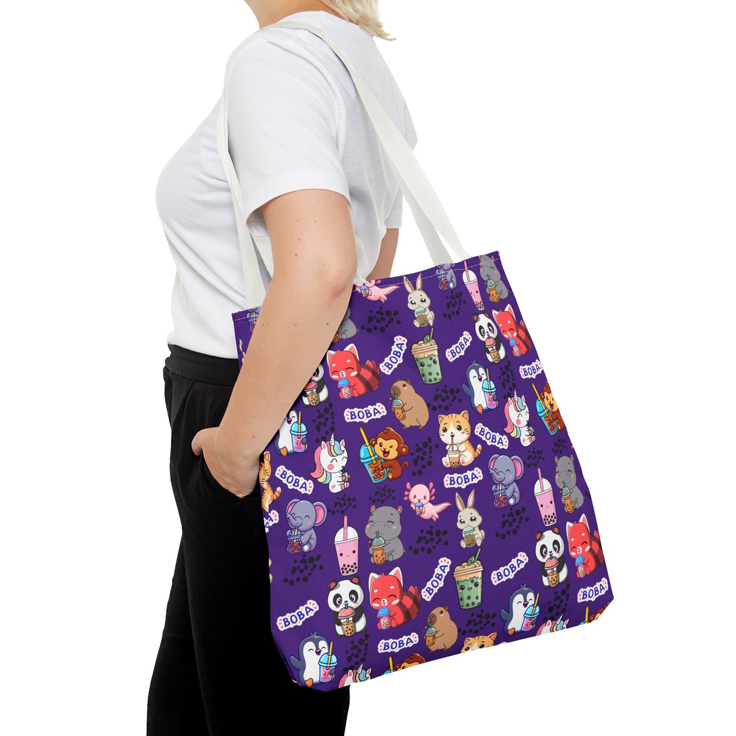 Boba Animal Tote Bag