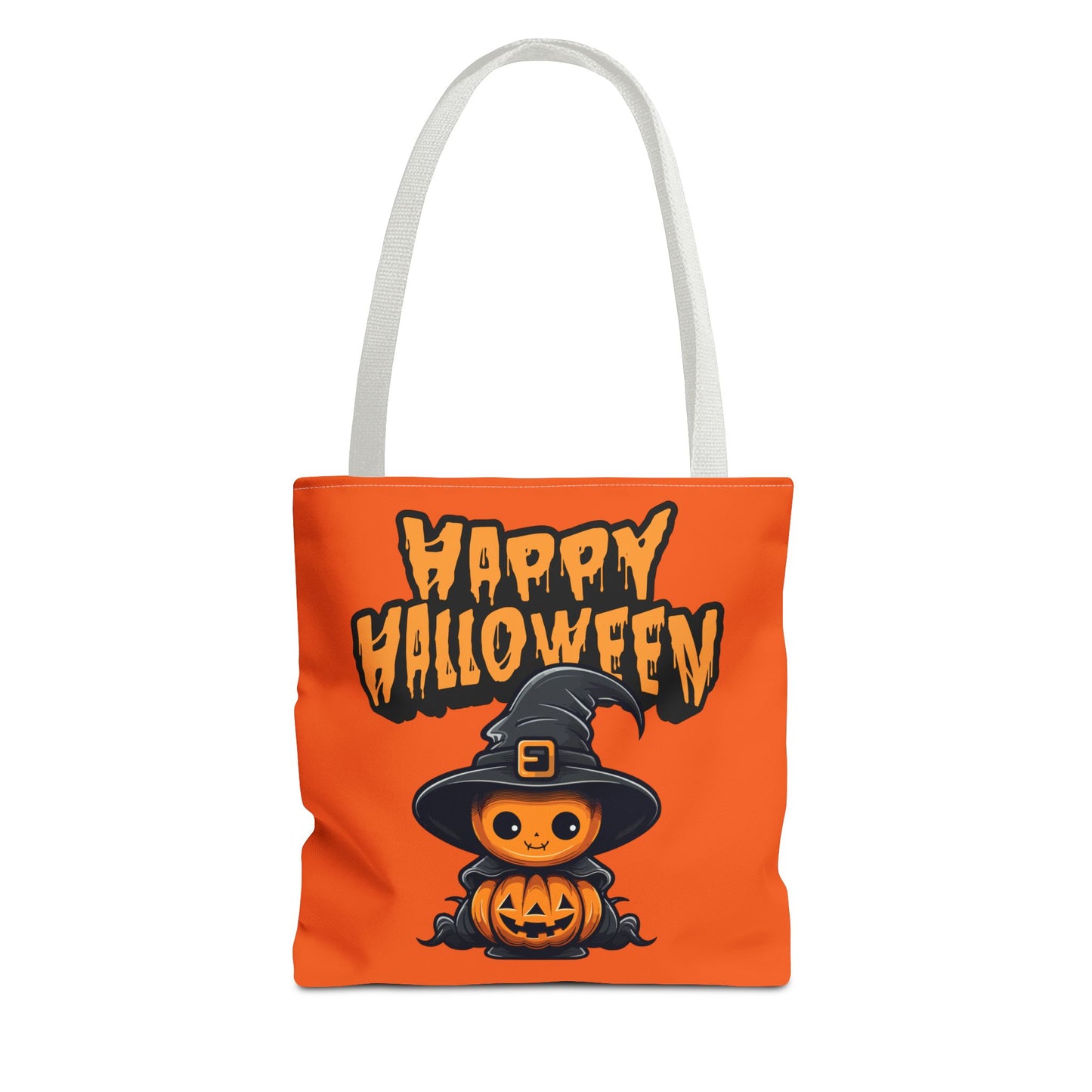 Halloween Pumpkin/Witch Tote Bag