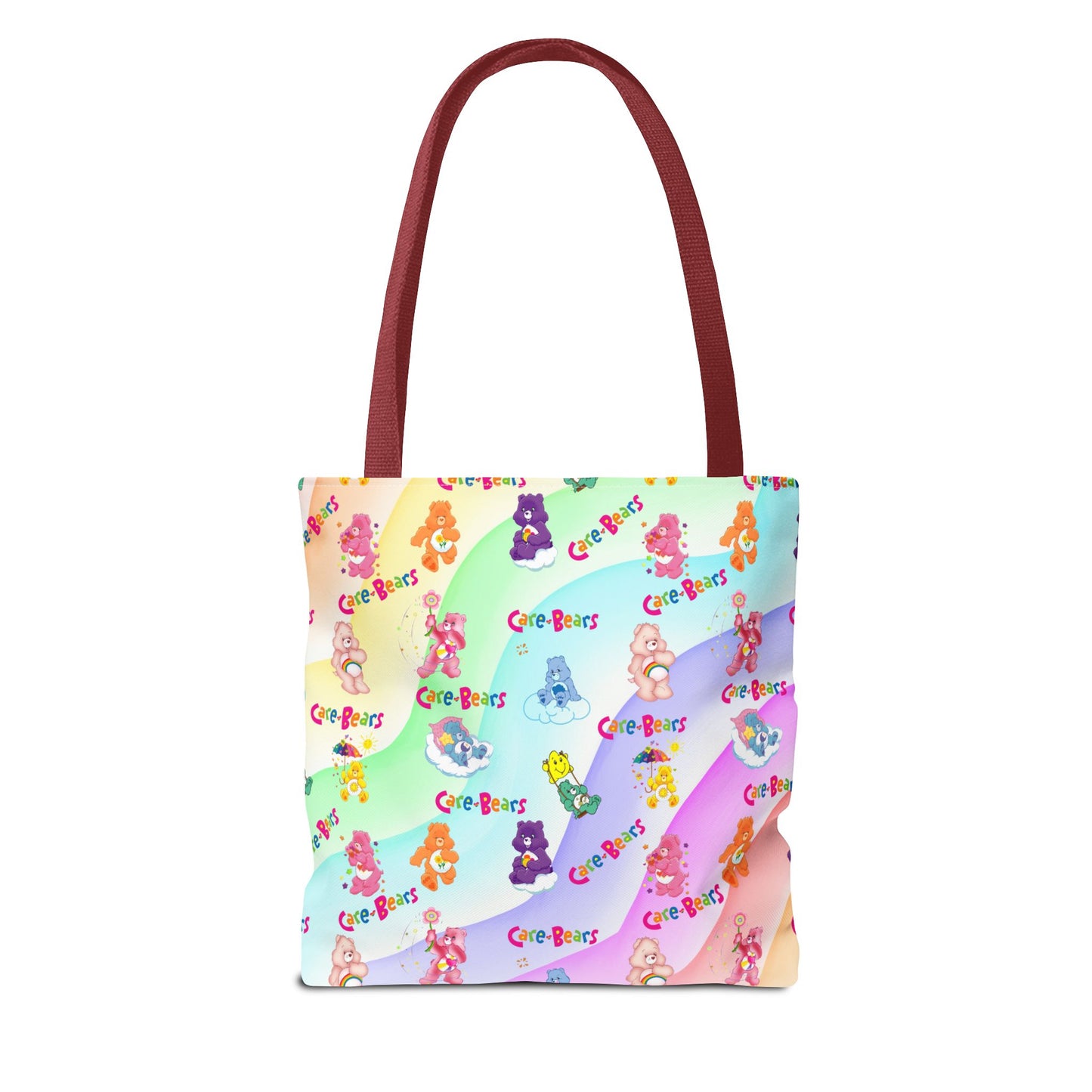 Colorful Care Bear Tote Bag