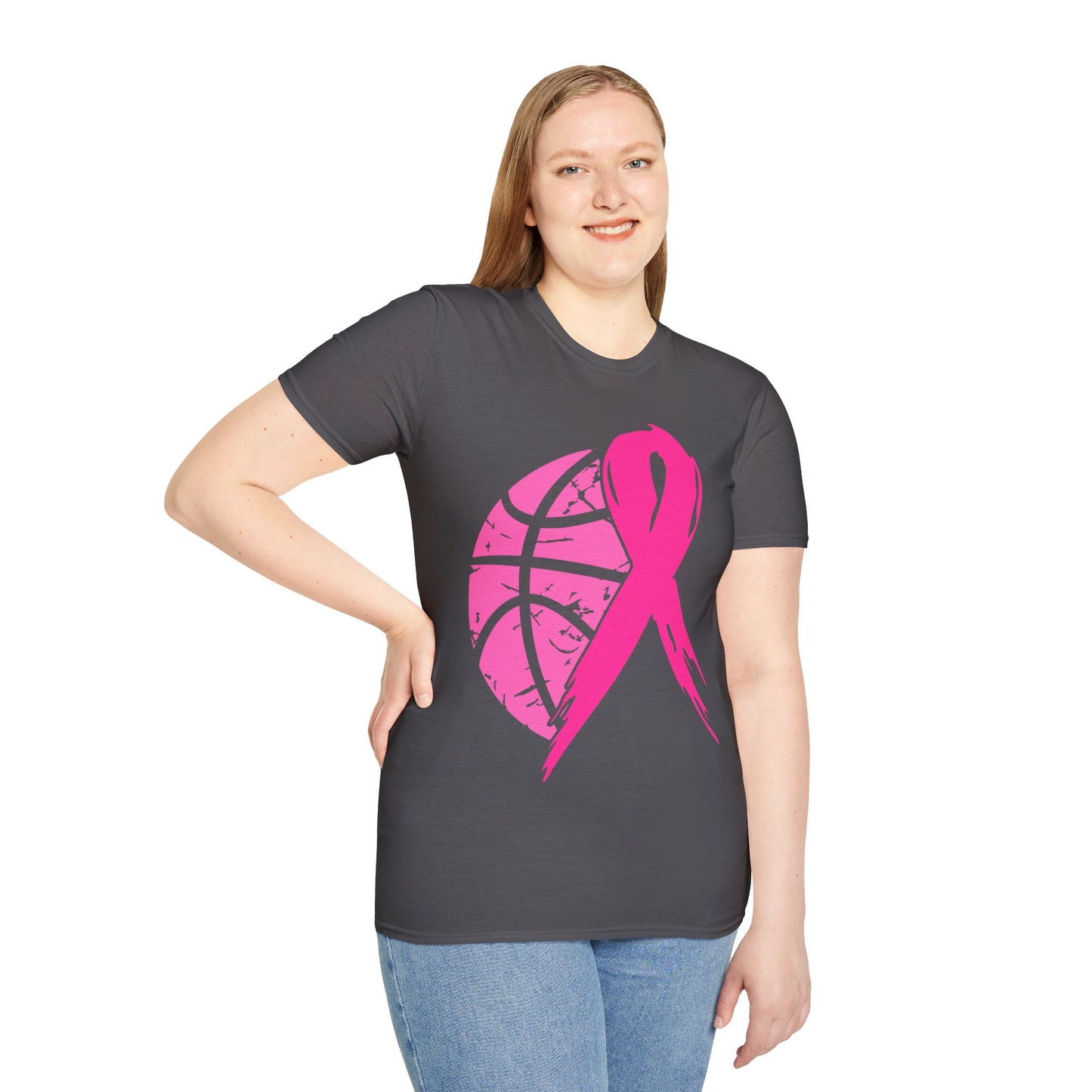 Basketball Cancer Awareness T-Shirt