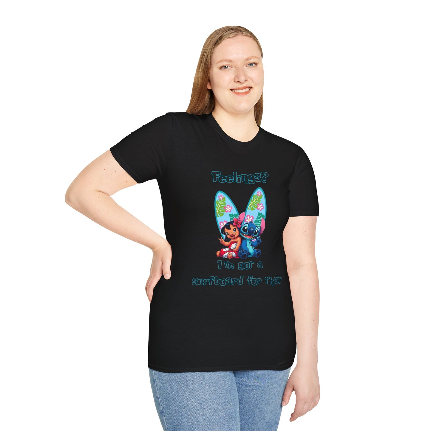 Surfboard Lilo & Stitch Unisex T-Shirt