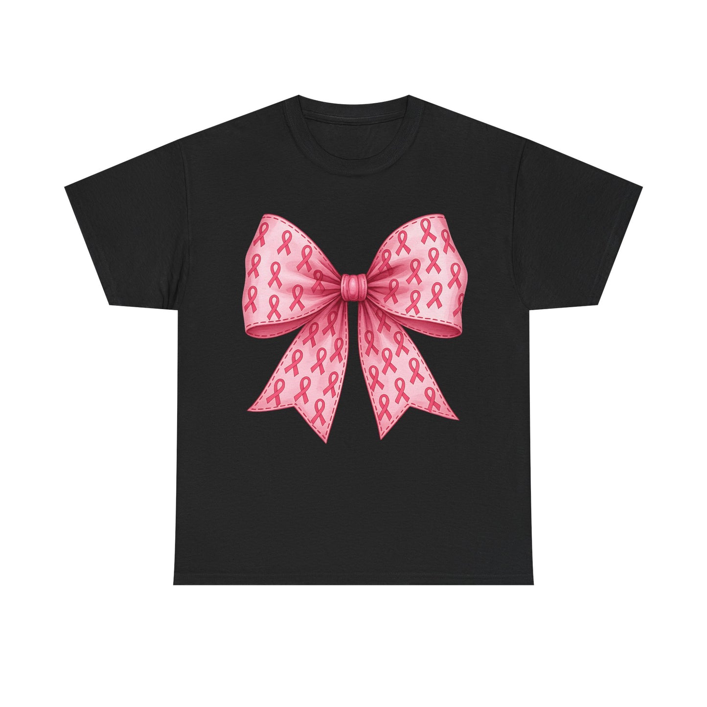 Breast Cancer Bow Tee