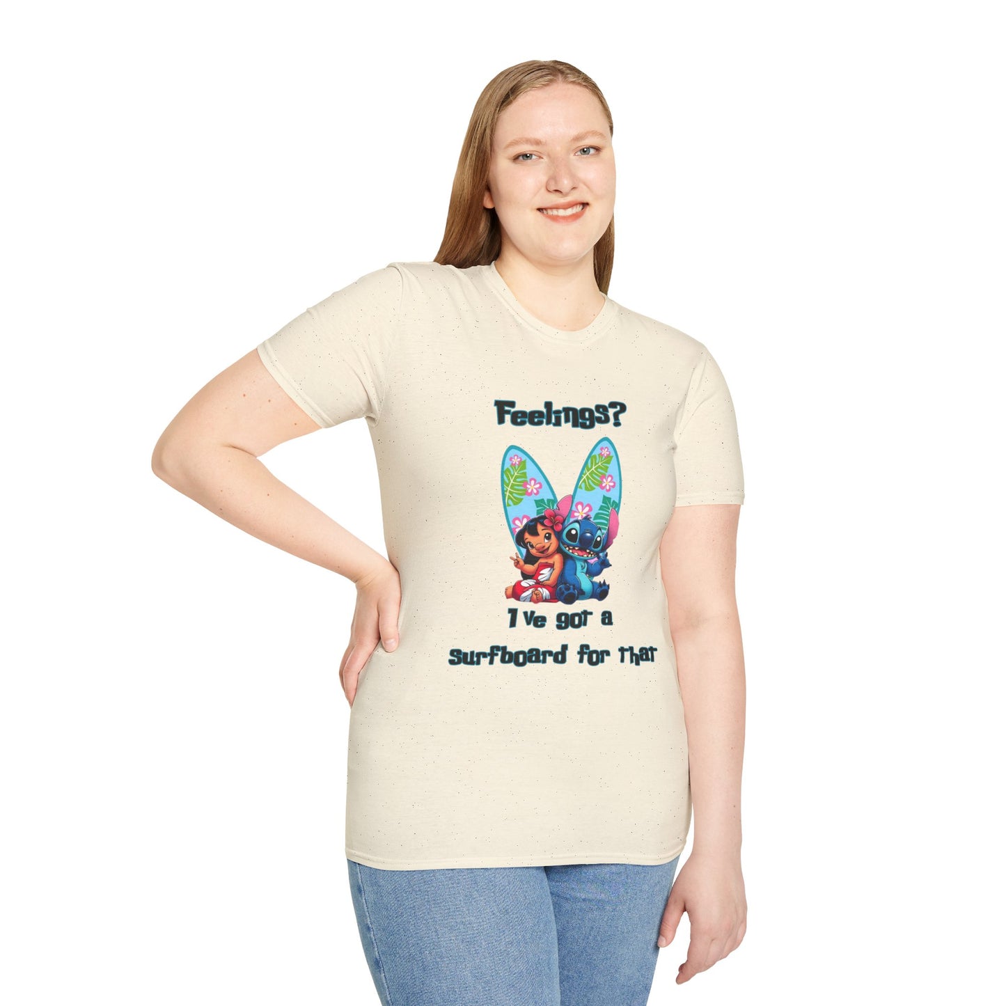 Surfboard Lilo & Stitch Unisex T-Shirt