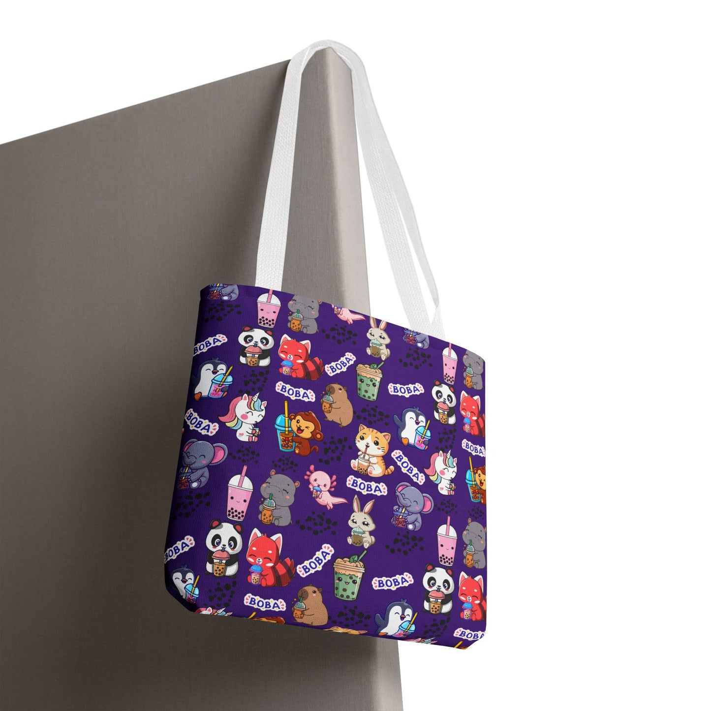 Boba Animal Tote Bag