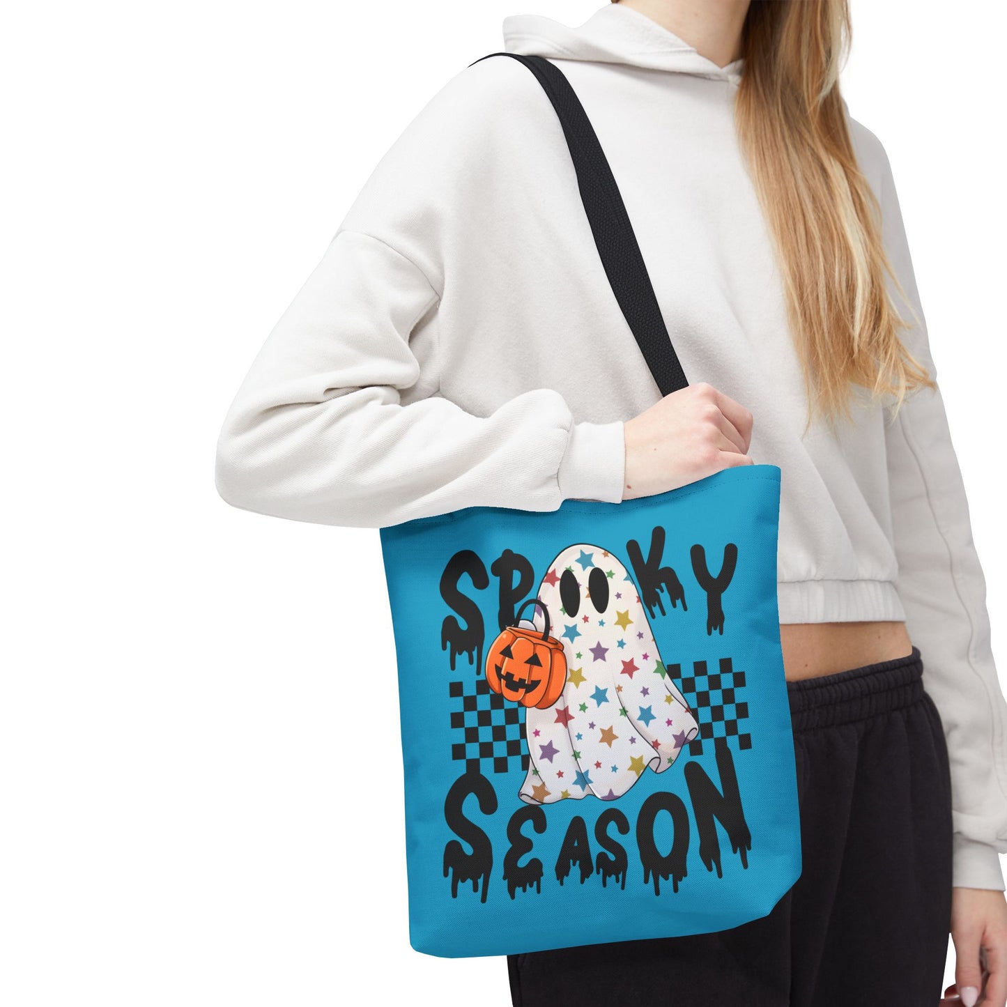 Ghost Tote Bag - Spooky Season Halloween Accessory