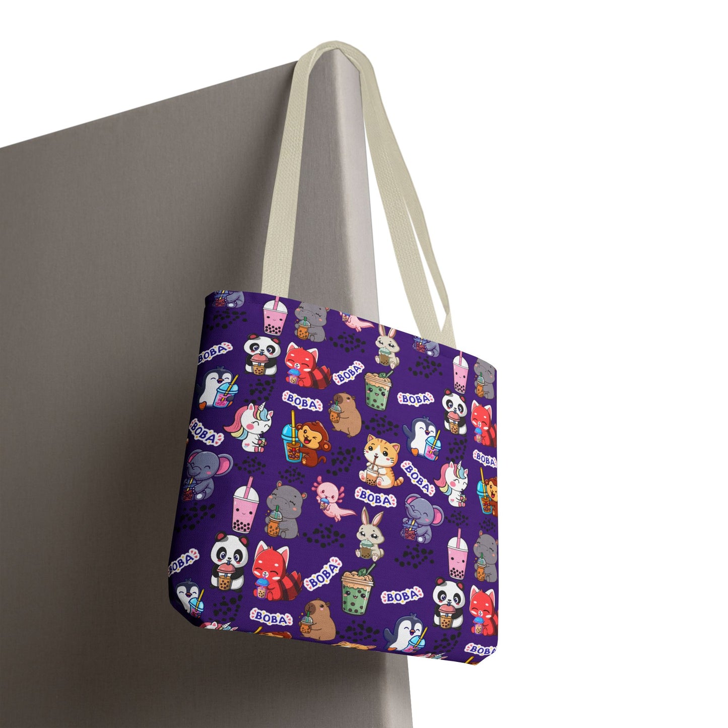 Boba Animal Tote Bag