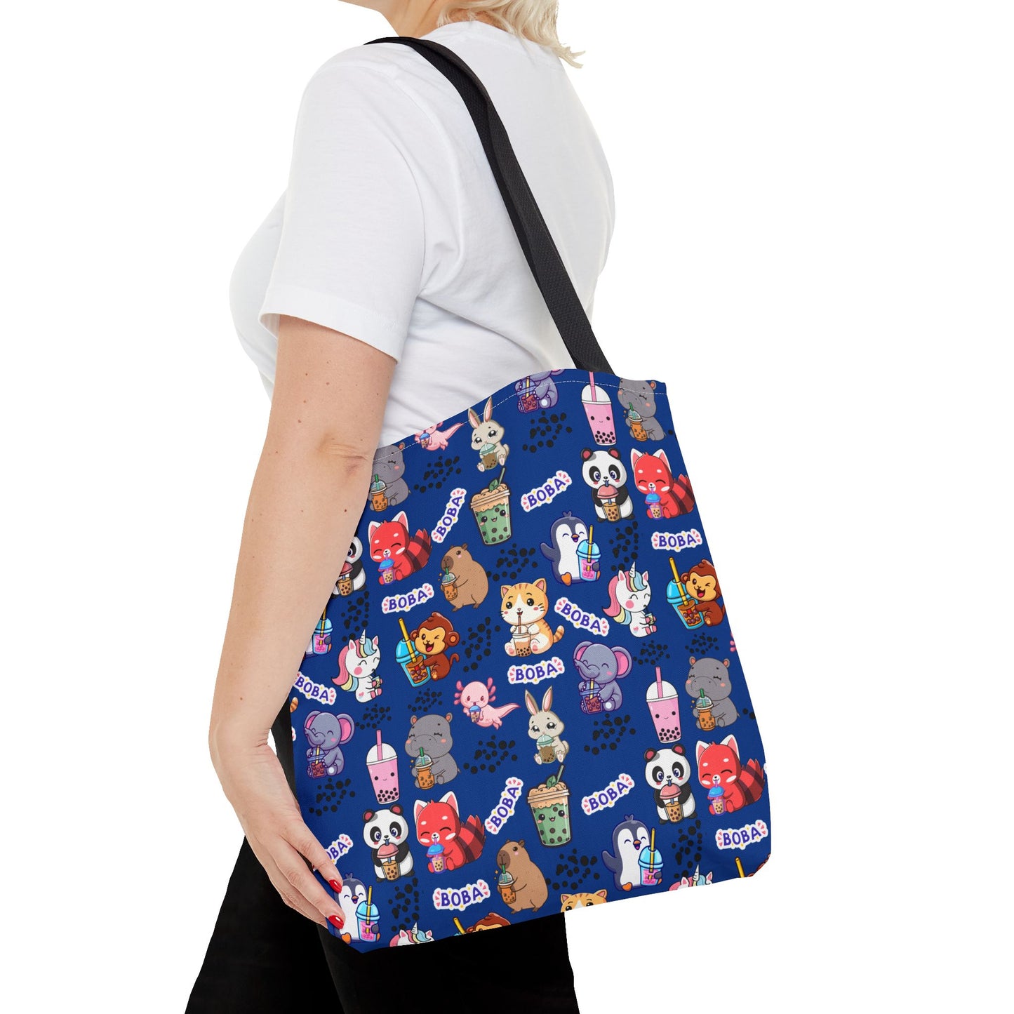 Boba Animal Tote Bag