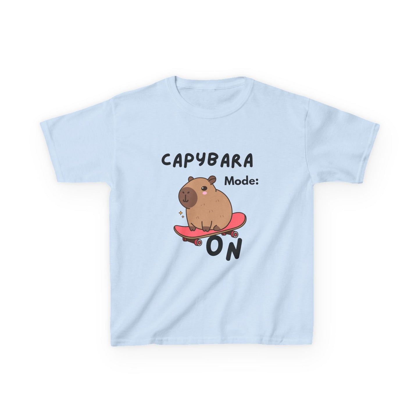 Capybara Mode On Kids Tee
