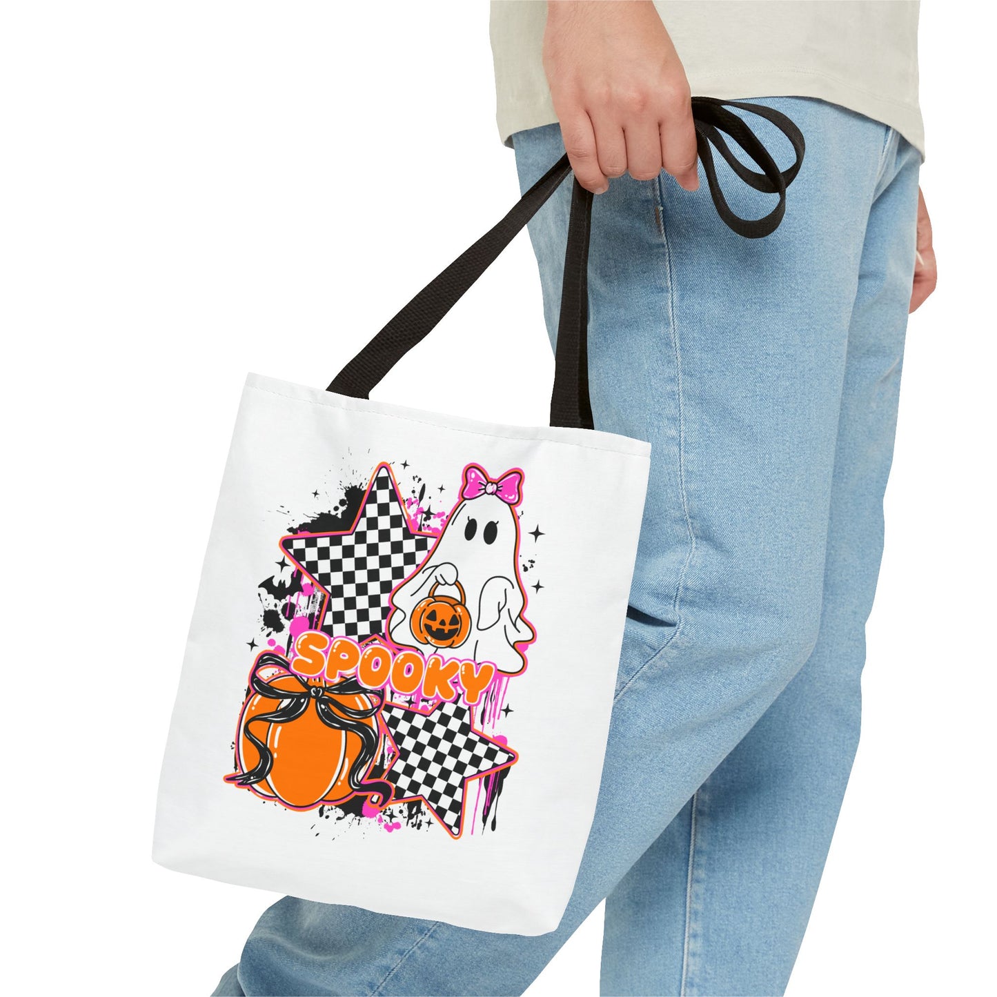Halloween Trick or Treat Tote Bag