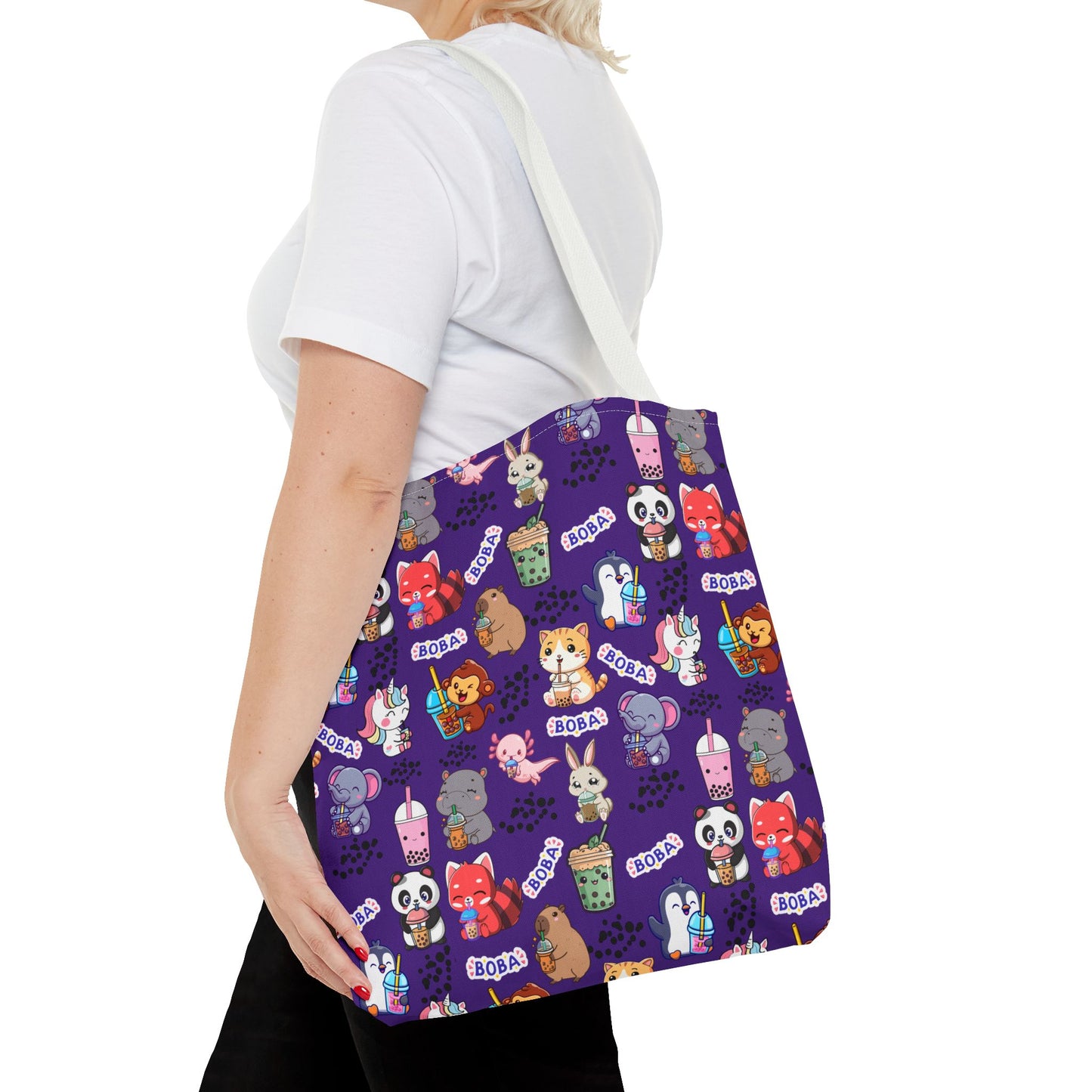 Boba Animal Tote Bag