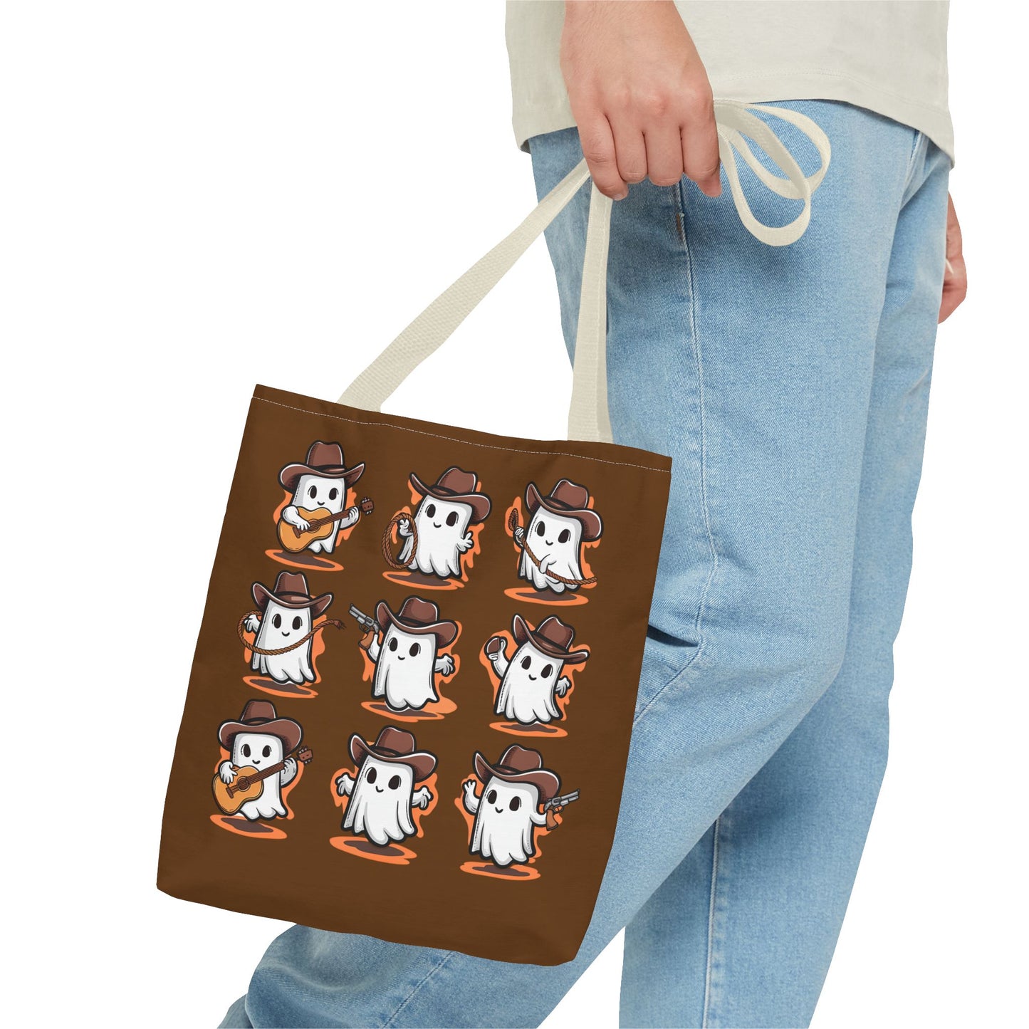 Cowboy Ghost Tote Bag