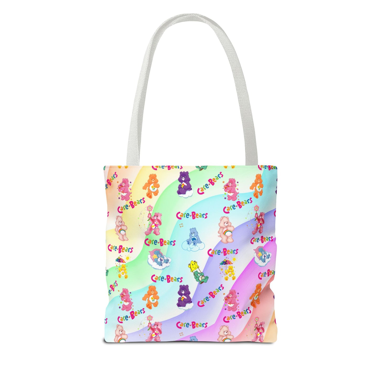 Colorful Care Bear Tote Bag