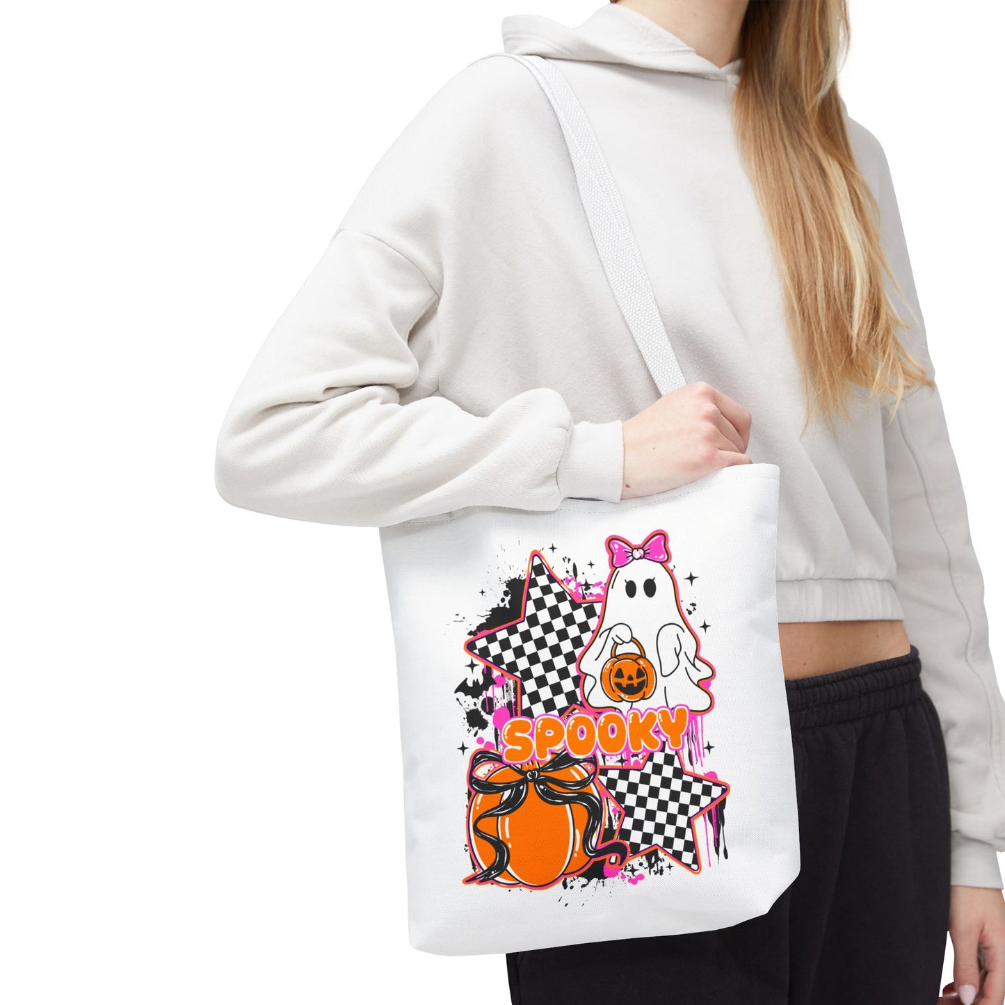 Halloween Trick or Treat Tote Bag