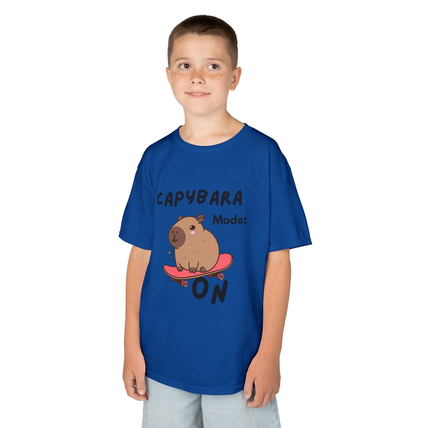 Capybara Mode On Kids Tee