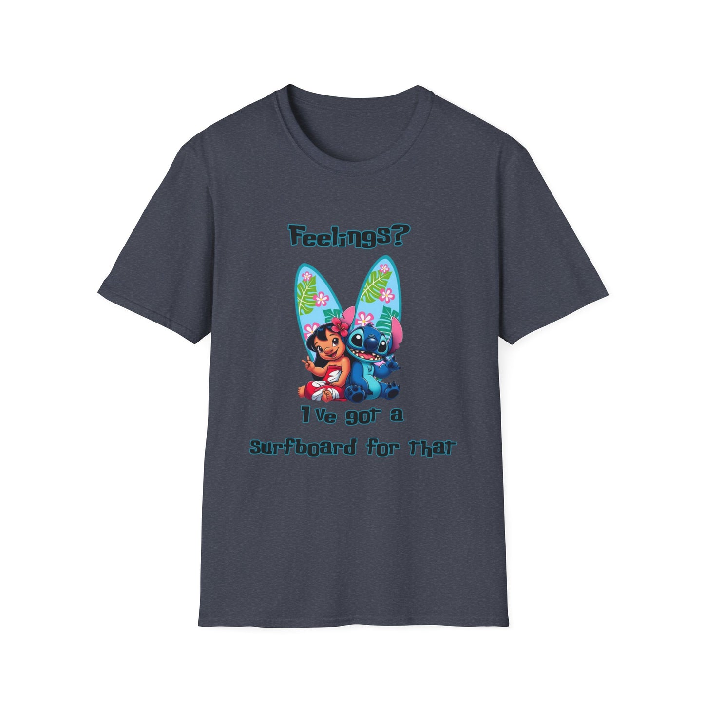 Surfboard Lilo & Stitch Unisex T-Shirt