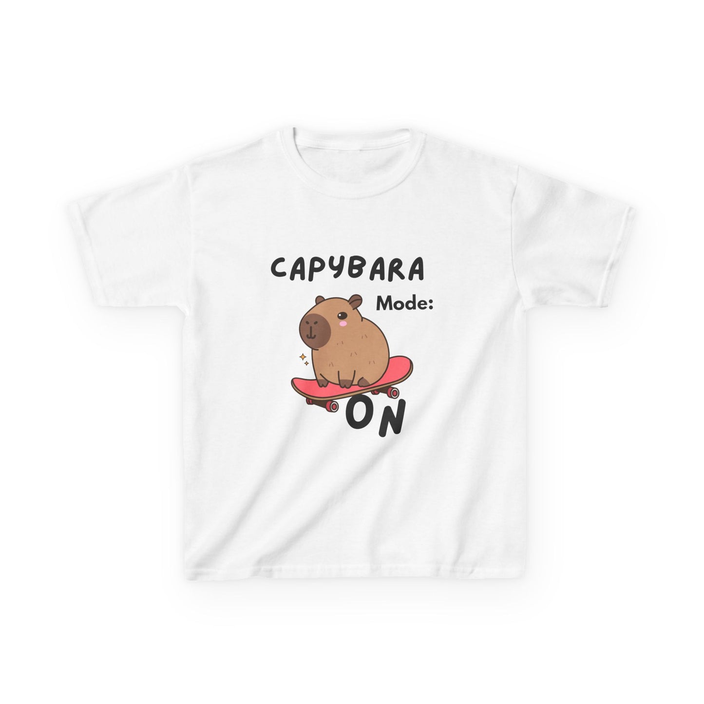 Capybara Mode On Kids Tee