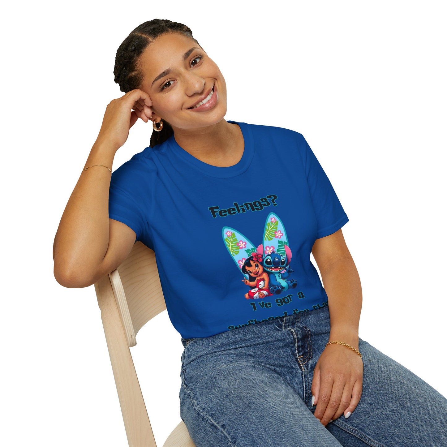 Surfboard Lilo & Stitch Unisex T-Shirt