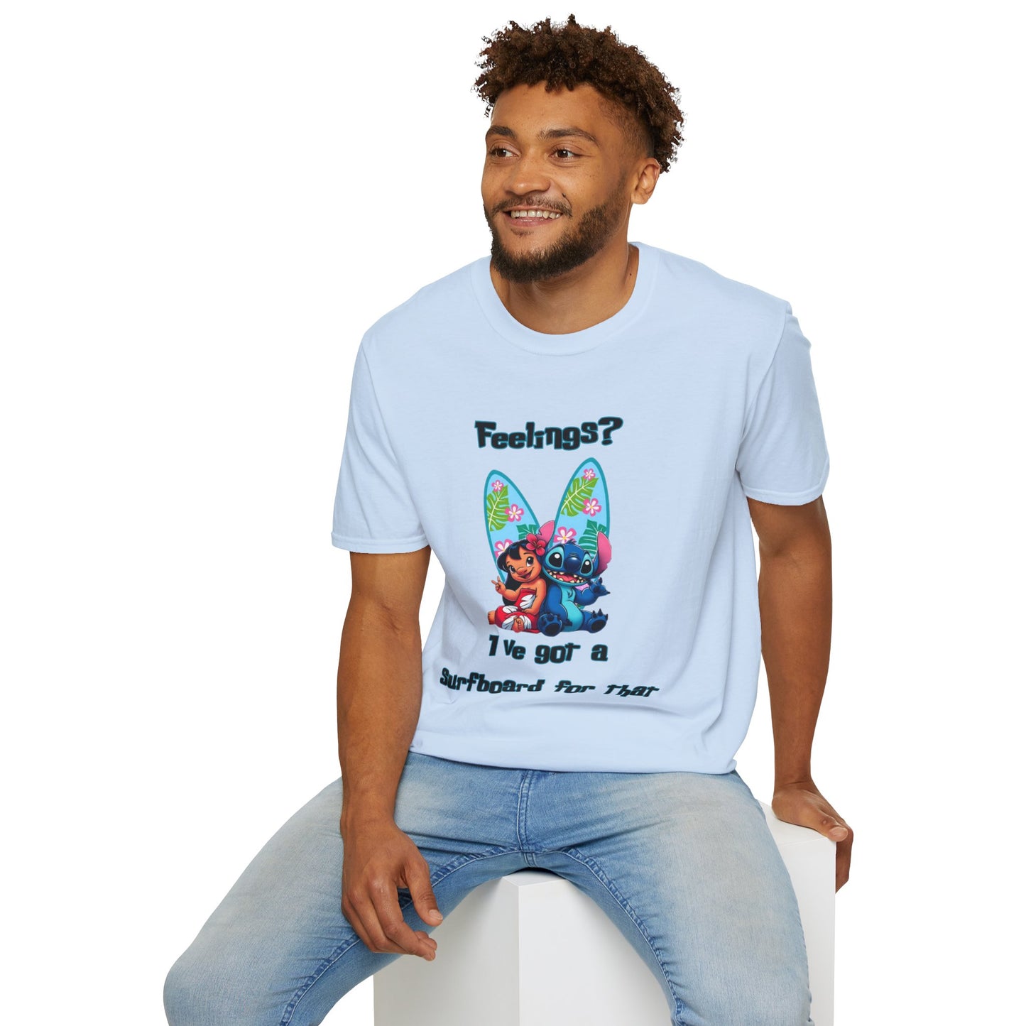 Surfboard Lilo & Stitch Unisex T-Shirt
