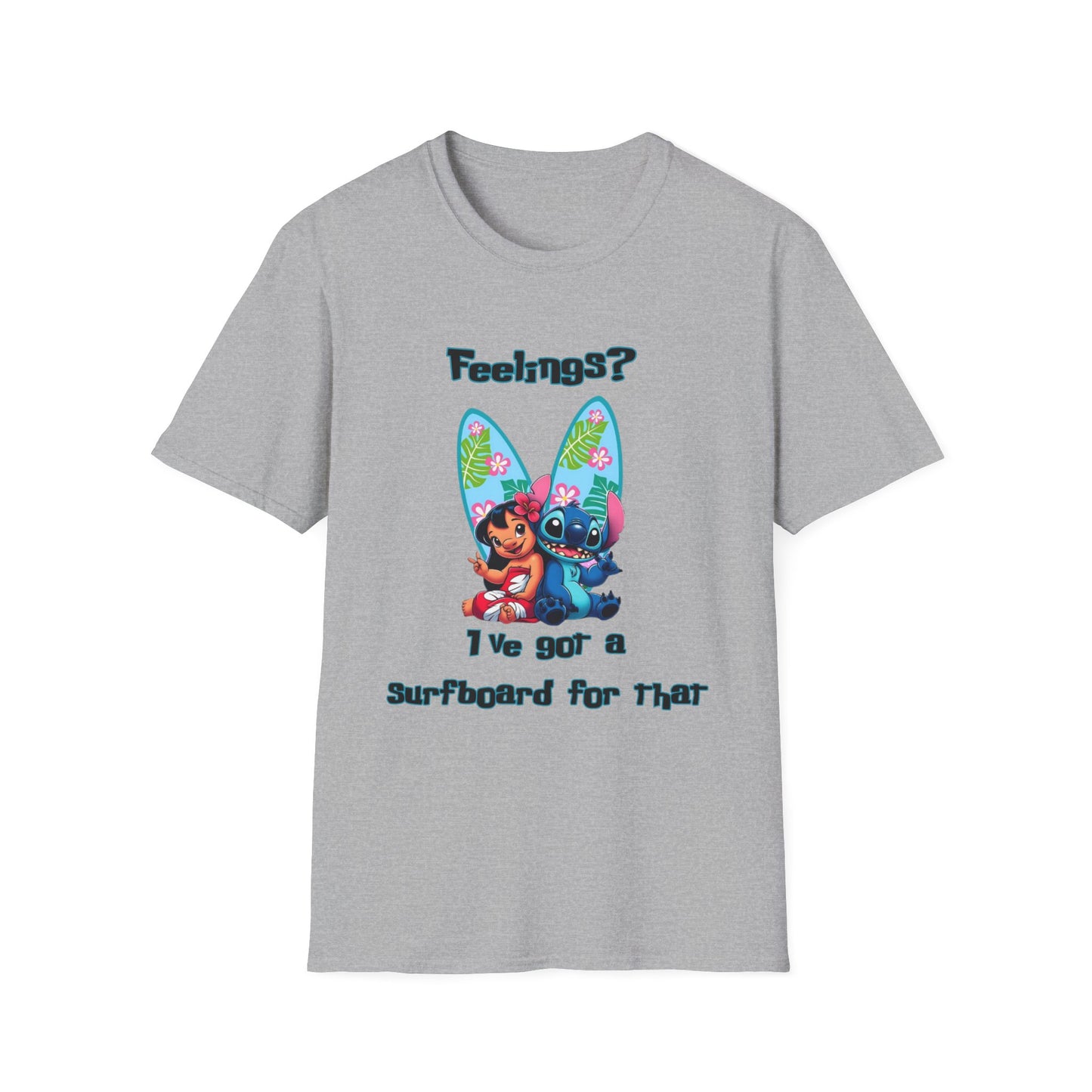Surfboard Lilo & Stitch Unisex T-Shirt