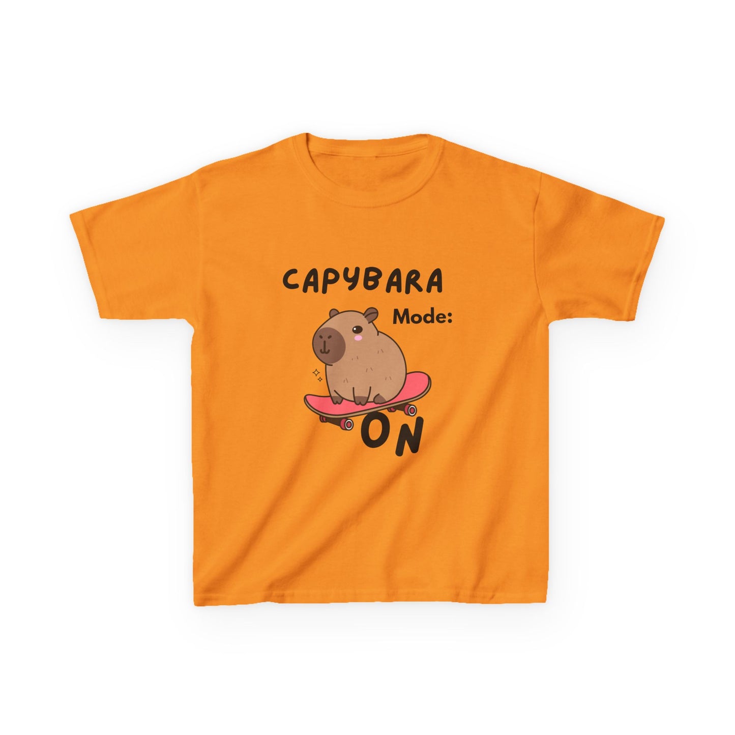 Capybara Mode On Kids Tee