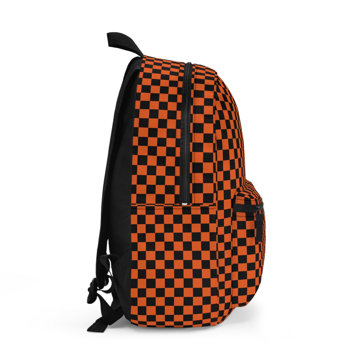 Custom Name Checkerboard Backpack
