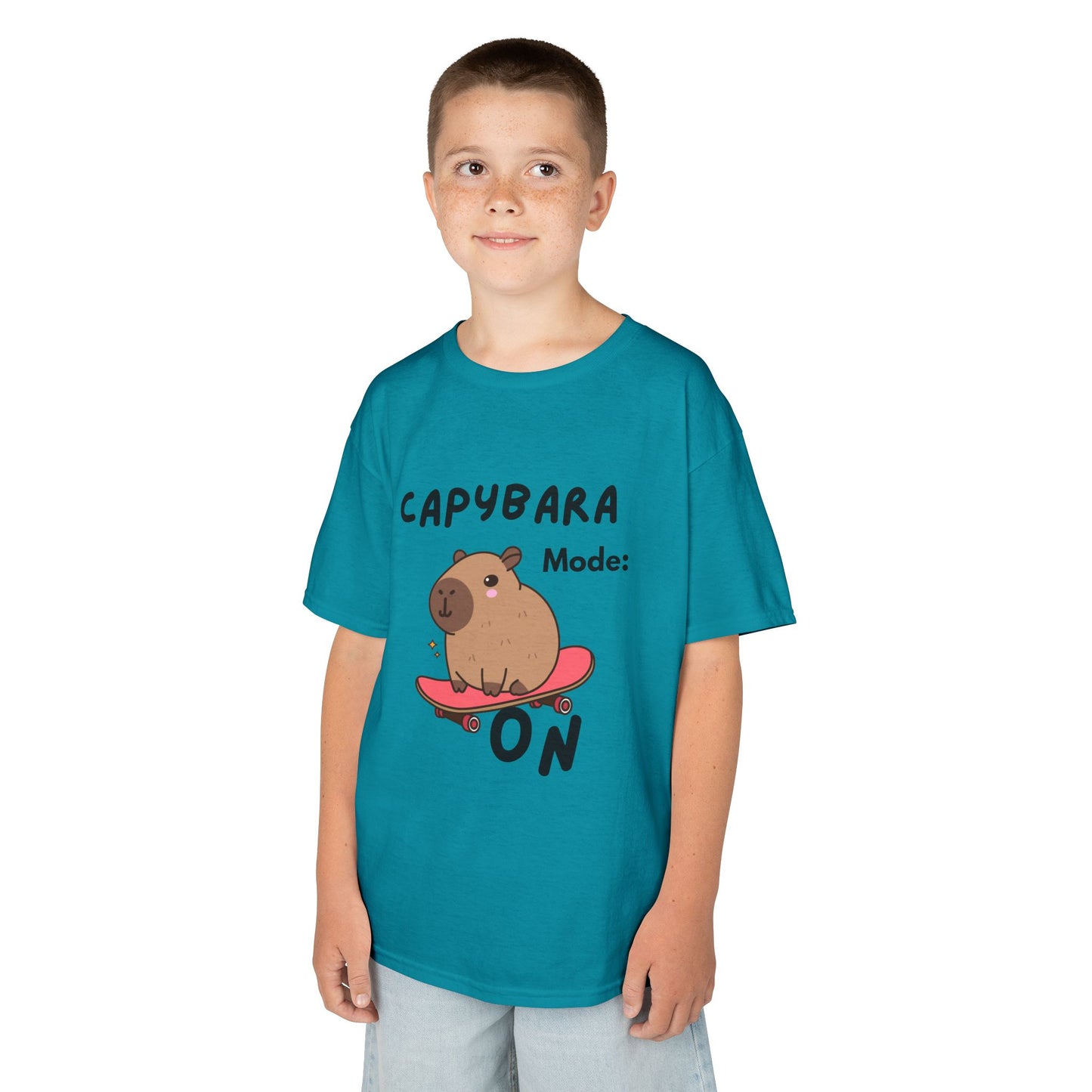 Capybara Mode On Kids Tee