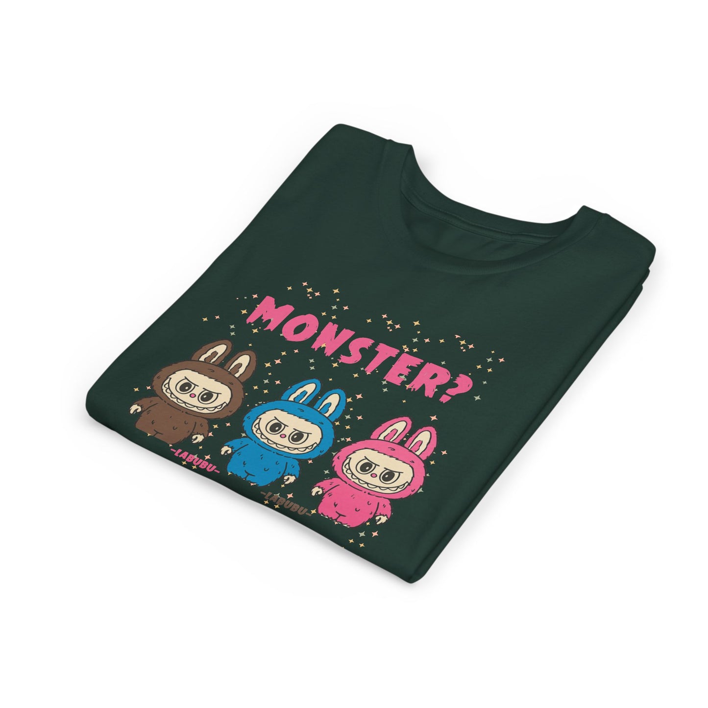 Youth Tee - Labubu Monster Misunderstood Design