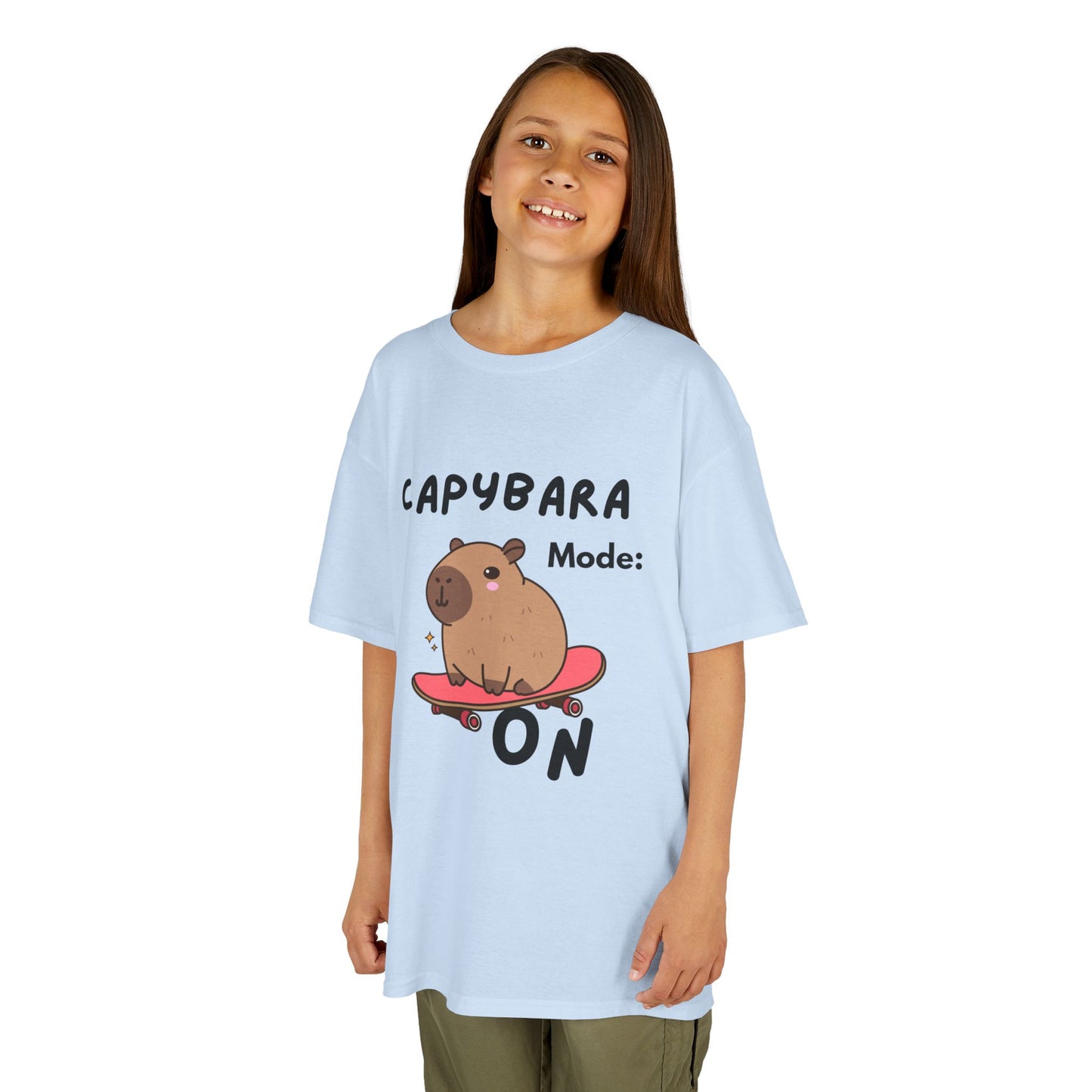 Capybara Mode On Kids Tee