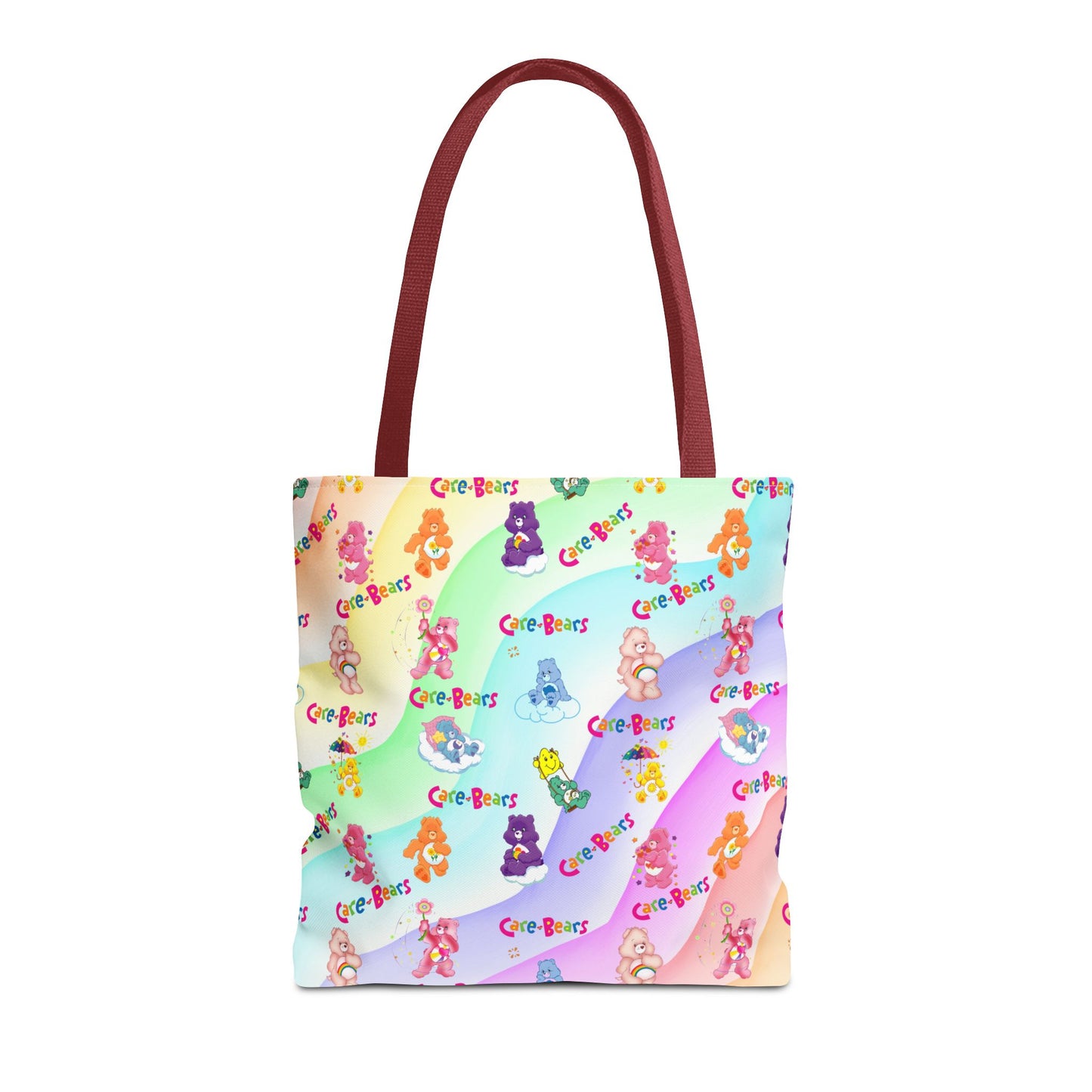 Colorful Care Bear Tote Bag