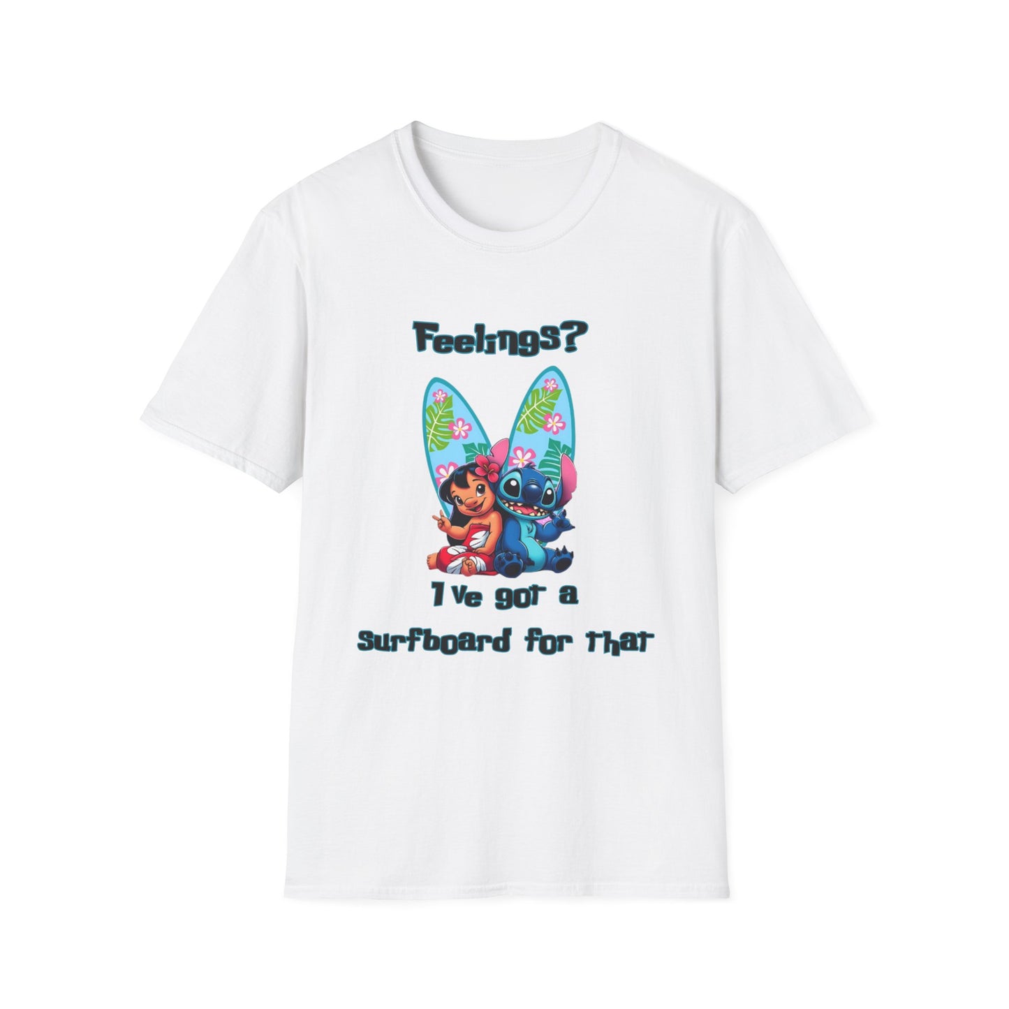 Surfboard Lilo & Stitch Unisex T-Shirt