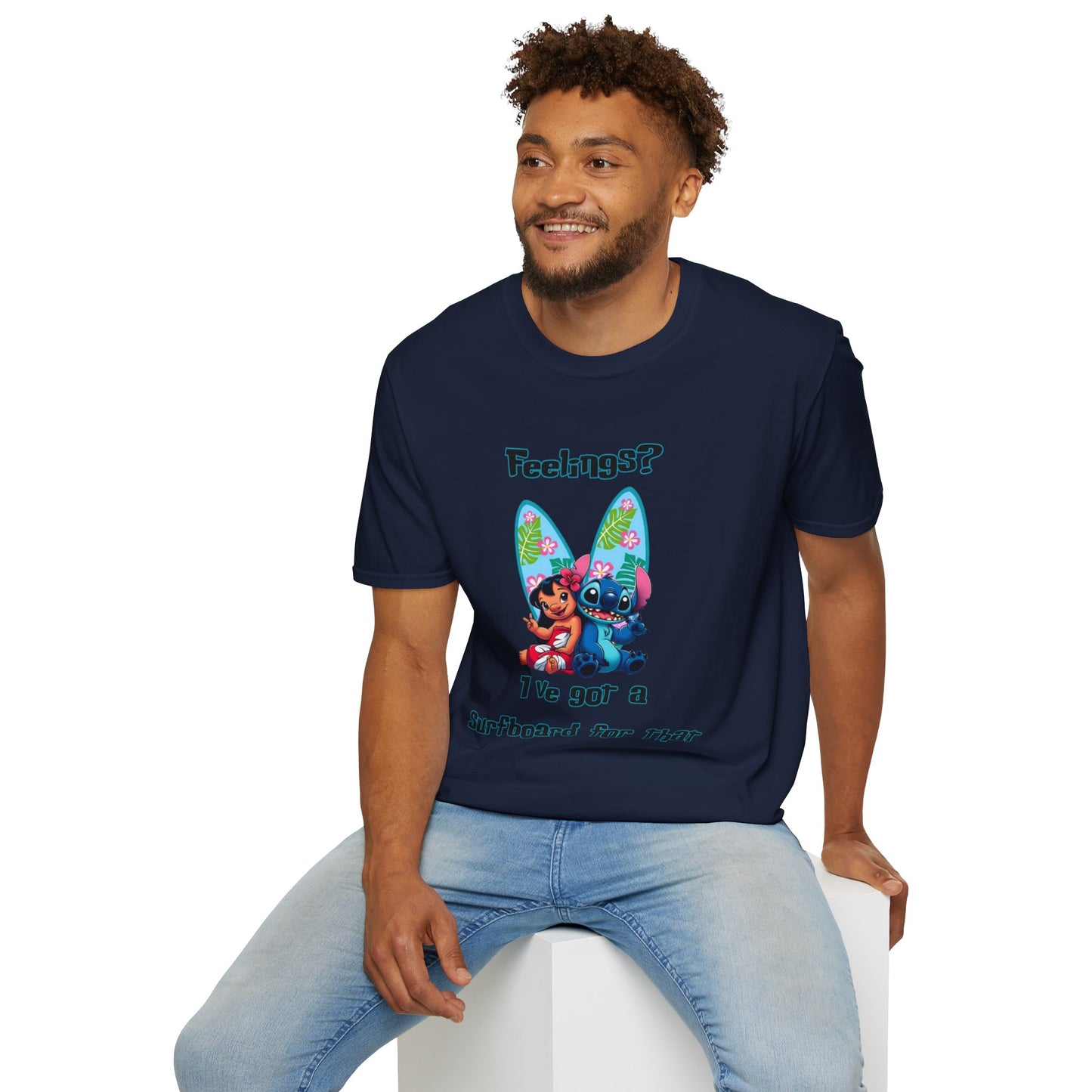 Surfboard Lilo & Stitch Unisex T-Shirt