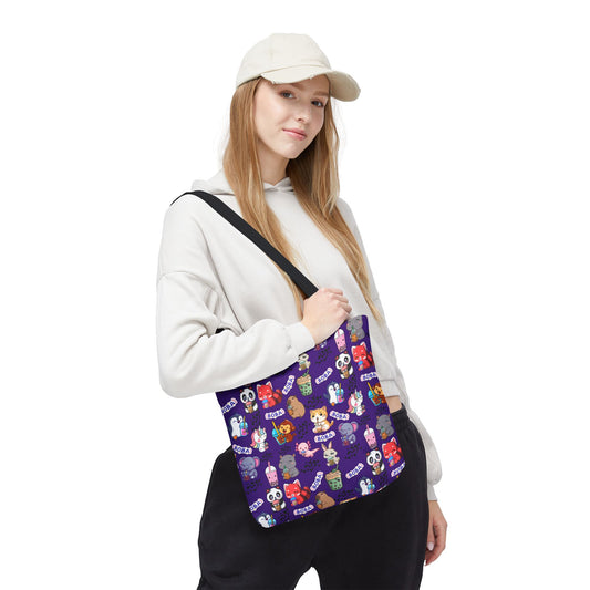 Boba Animal Tote Bag