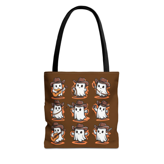 Cowboy Ghost Tote Bag