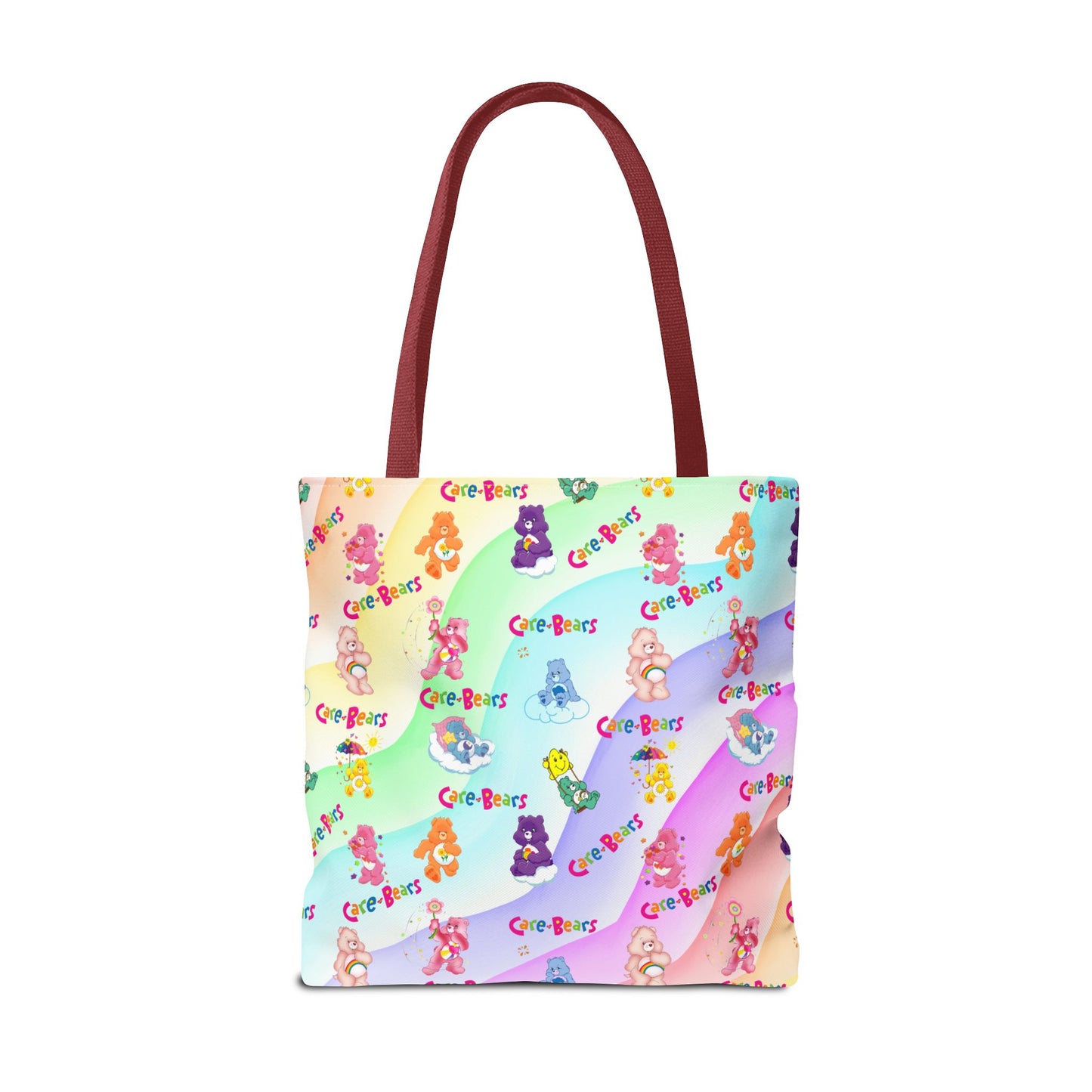 Colorful Care Bear Tote Bag