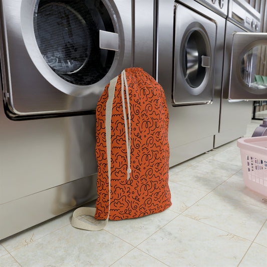 Laundry Bag, Patterned Storage Bag, Travel Organizer