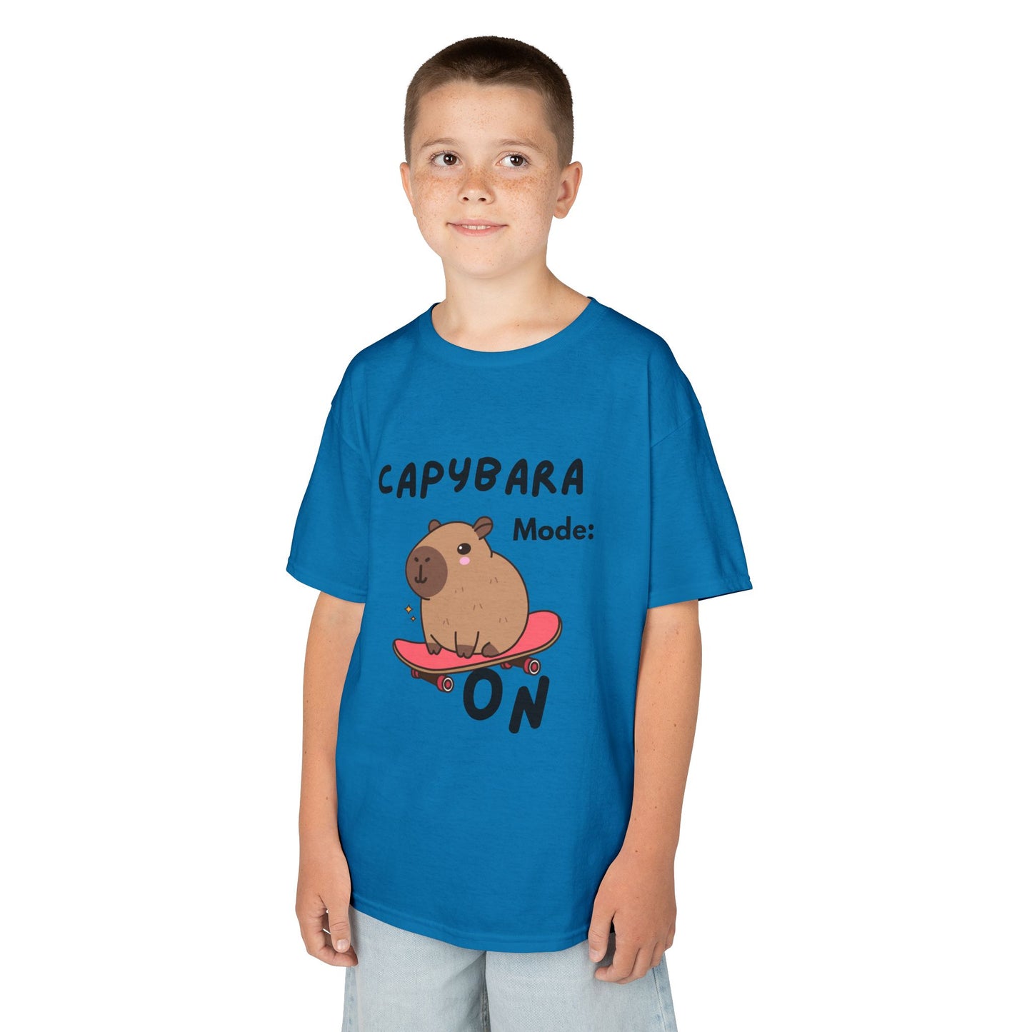 Capybara Mode On Kids Tee