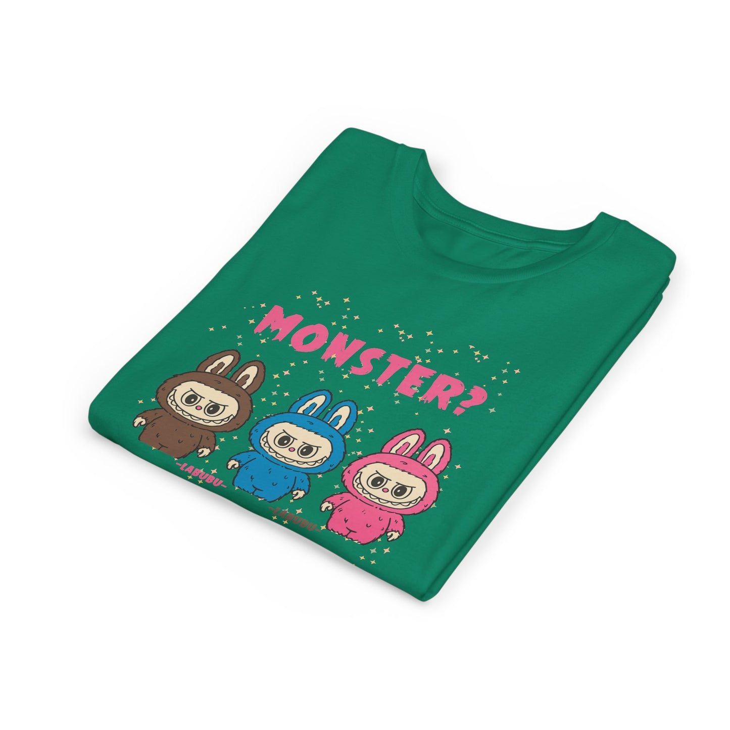 Youth Tee - Labubu Monster Misunderstood Design