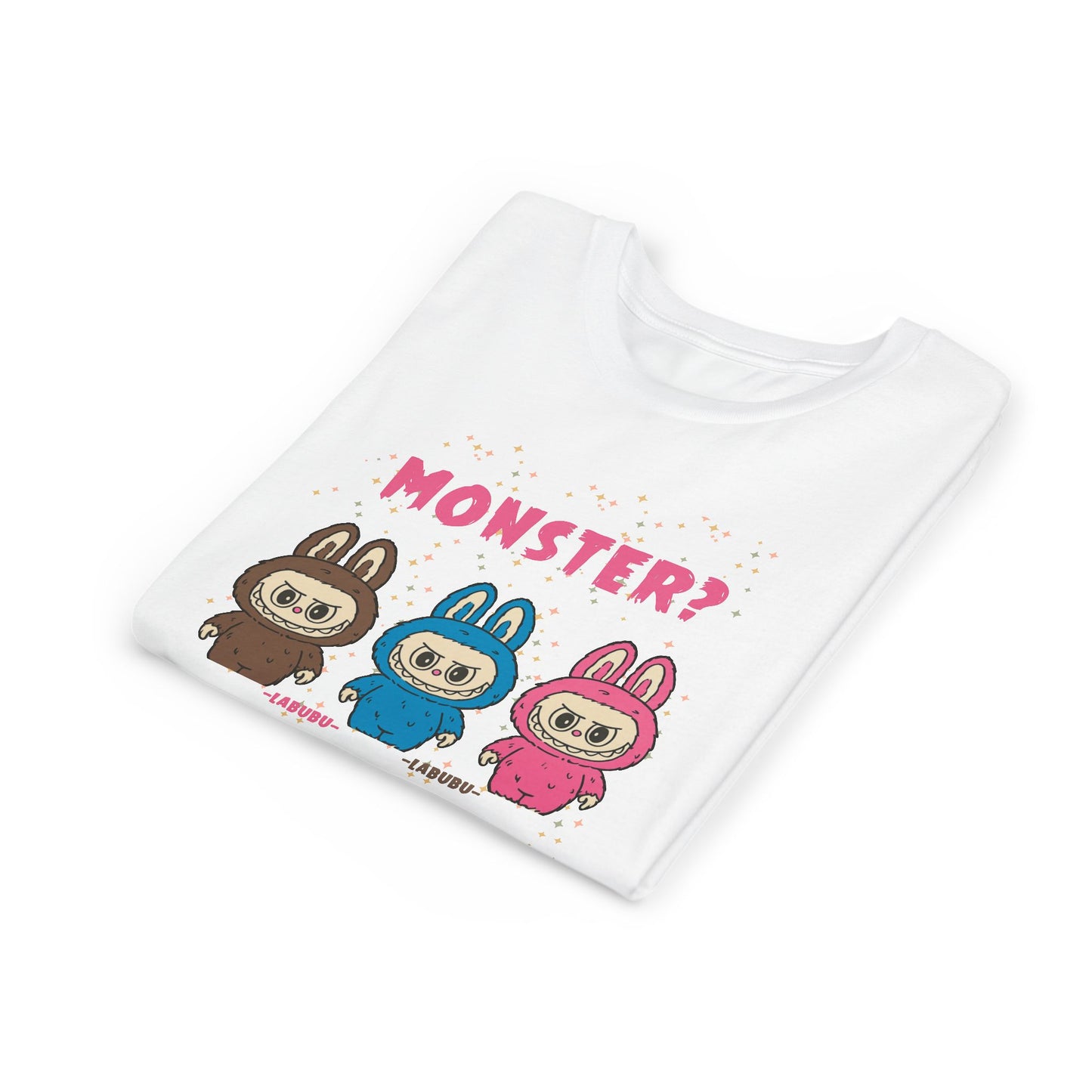 Youth Tee - Labubu Monster Misunderstood Design