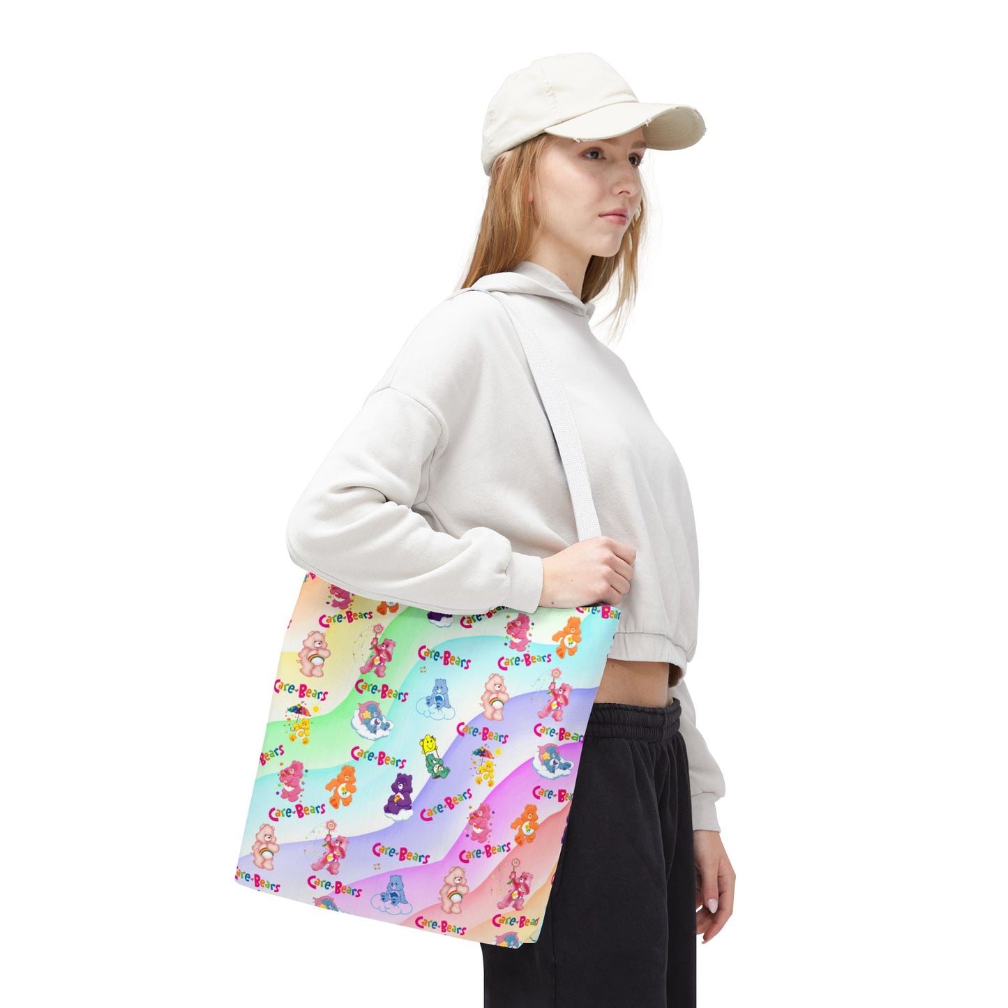 Colorful Care Bear Tote Bag