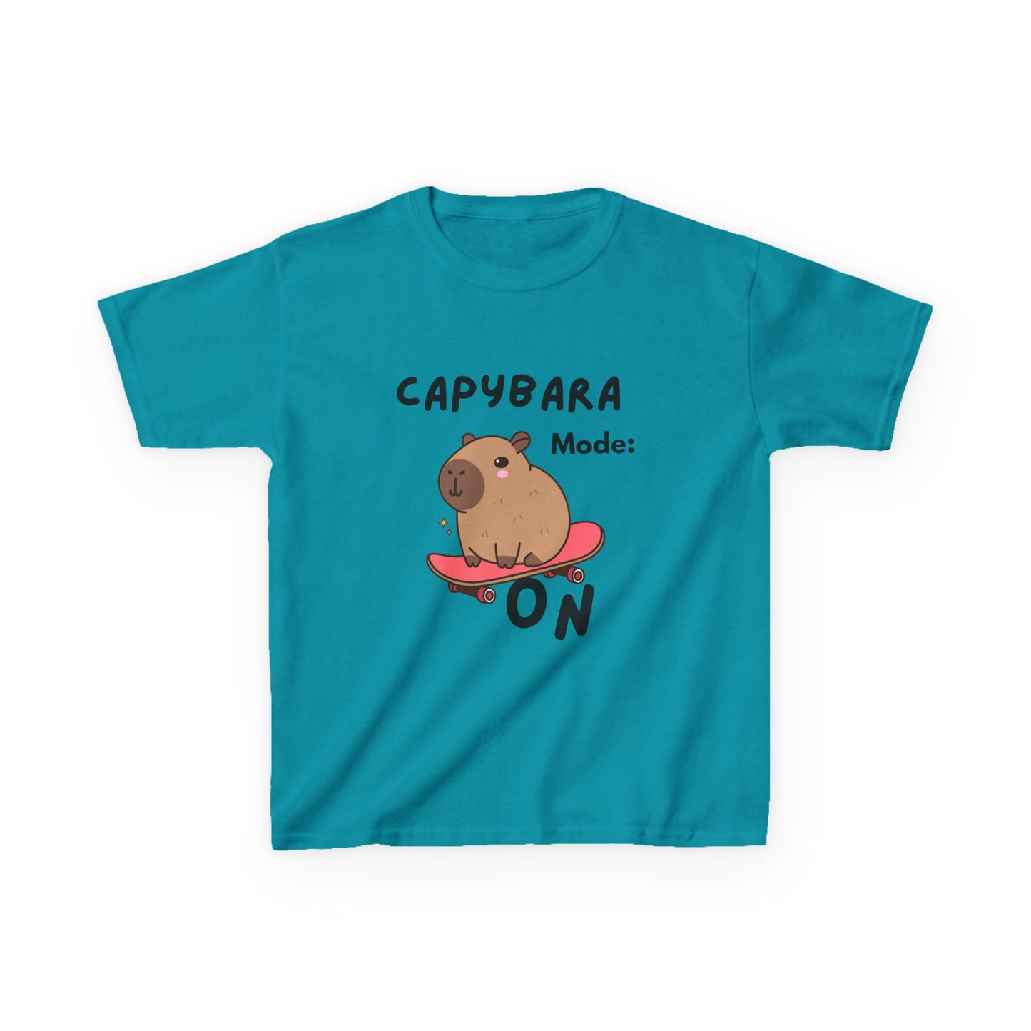 Capybara Mode On Kids Tee