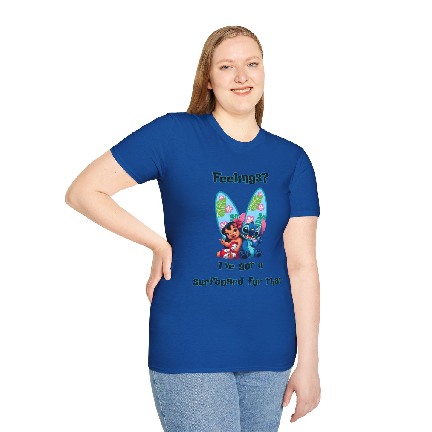Surfboard Lilo & Stitch Unisex T-Shirt