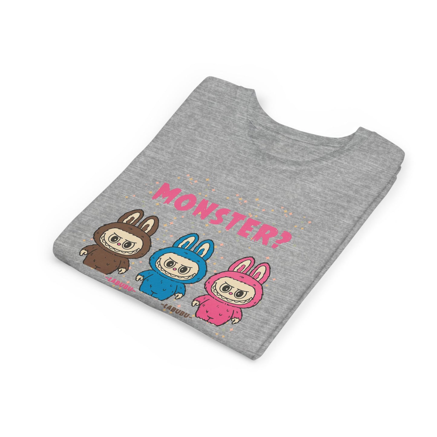 Youth Tee - Labubu Monster Misunderstood Design