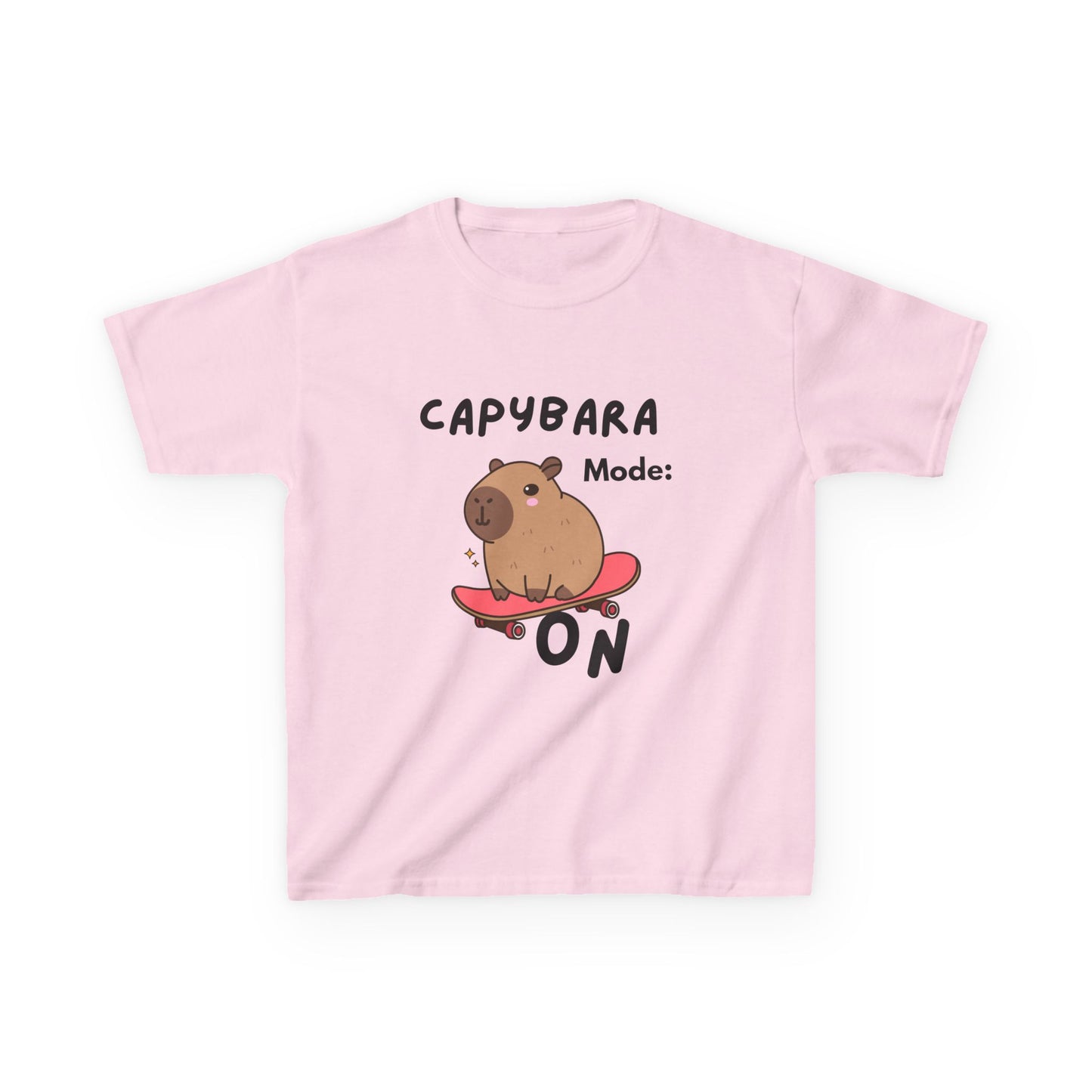 Capybara Mode On Kids Tee