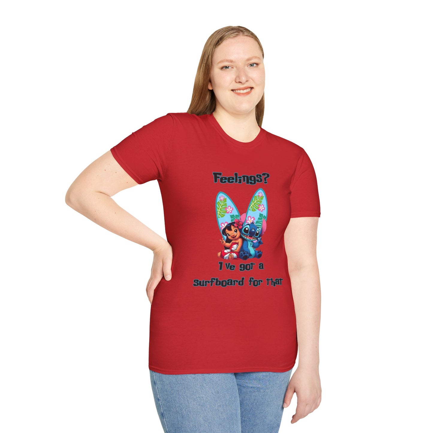 Surfboard Lilo & Stitch Unisex T-Shirt
