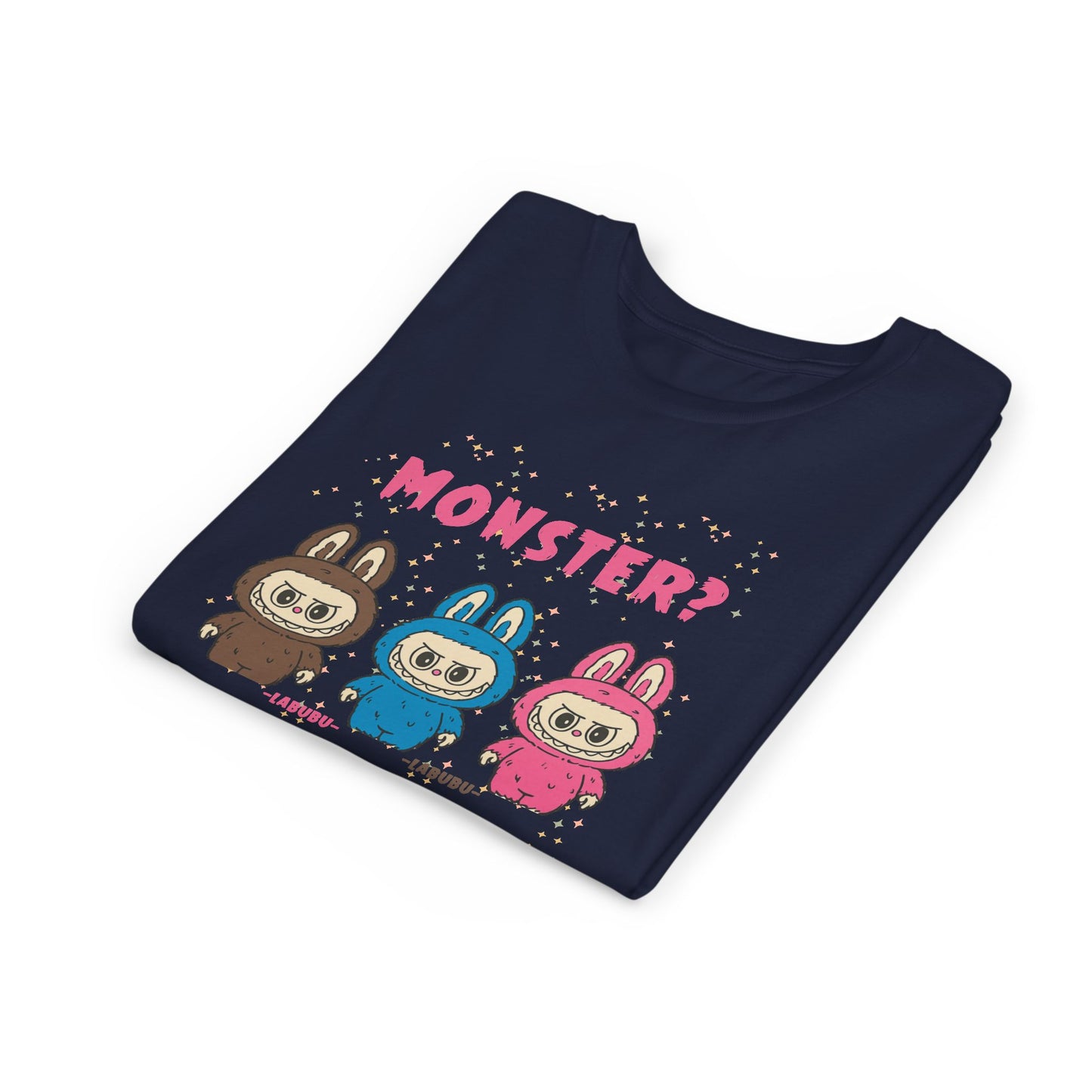 Youth Tee - Labubu Monster Misunderstood Design