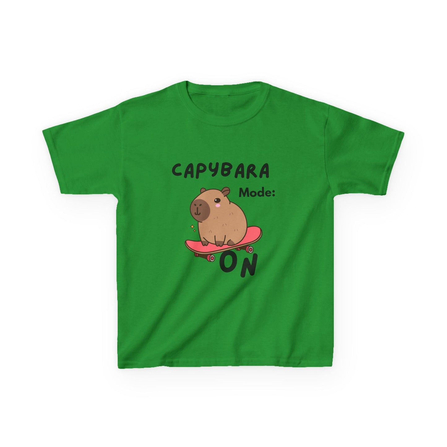 Capybara Mode On Kids Tee