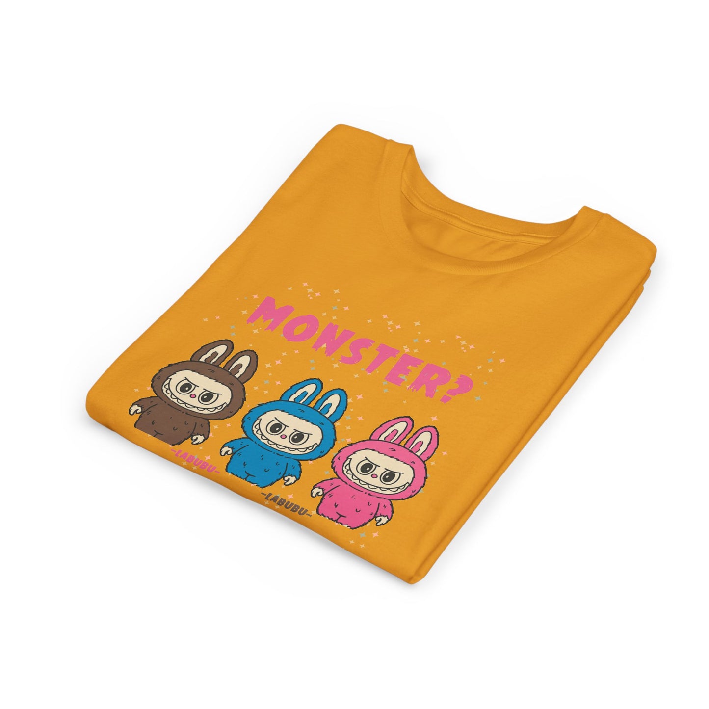 Youth Tee - Labubu Monster Misunderstood Design